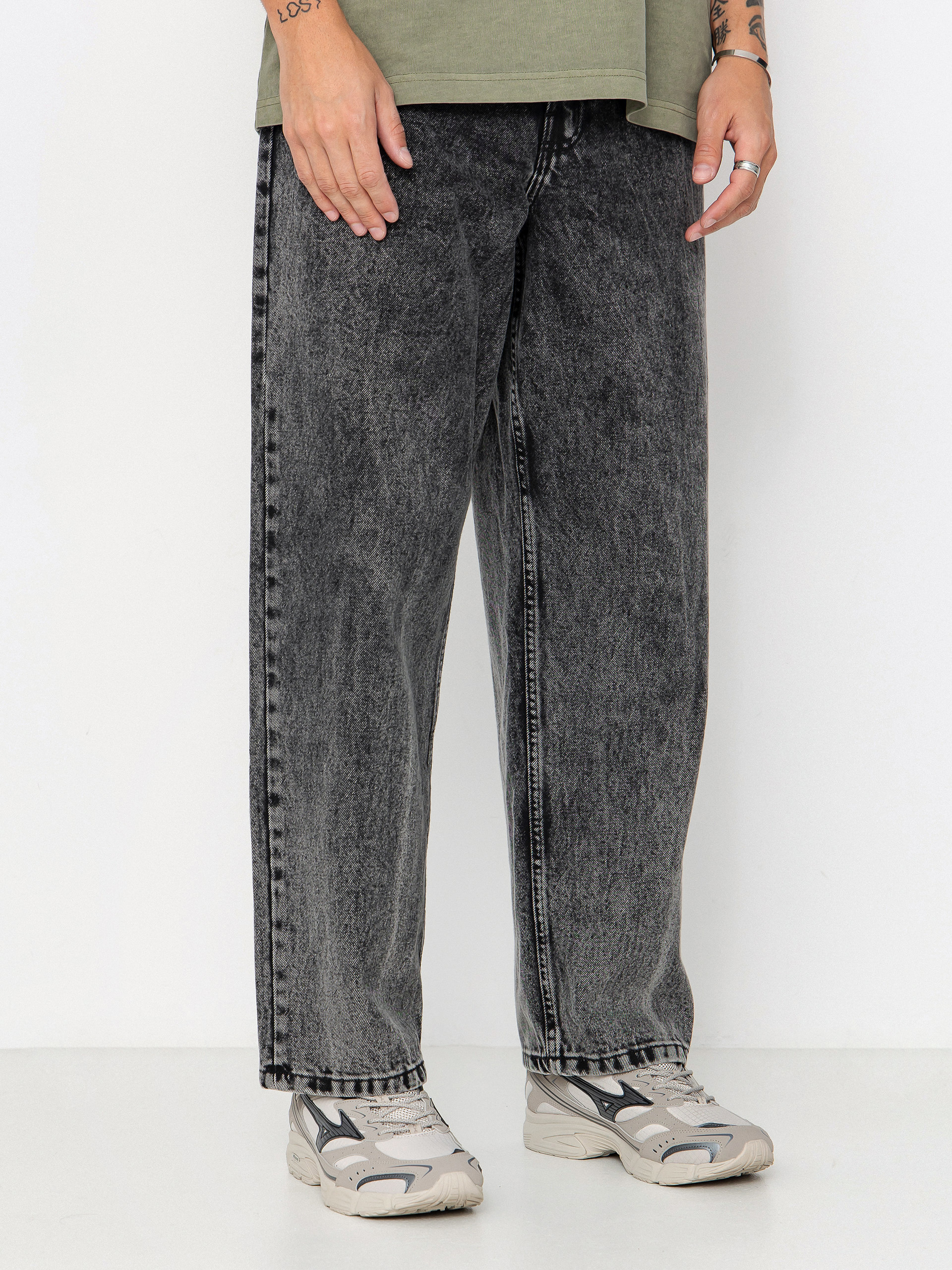 Vans Check 5 Baggy Denim Pants (stonewash black)