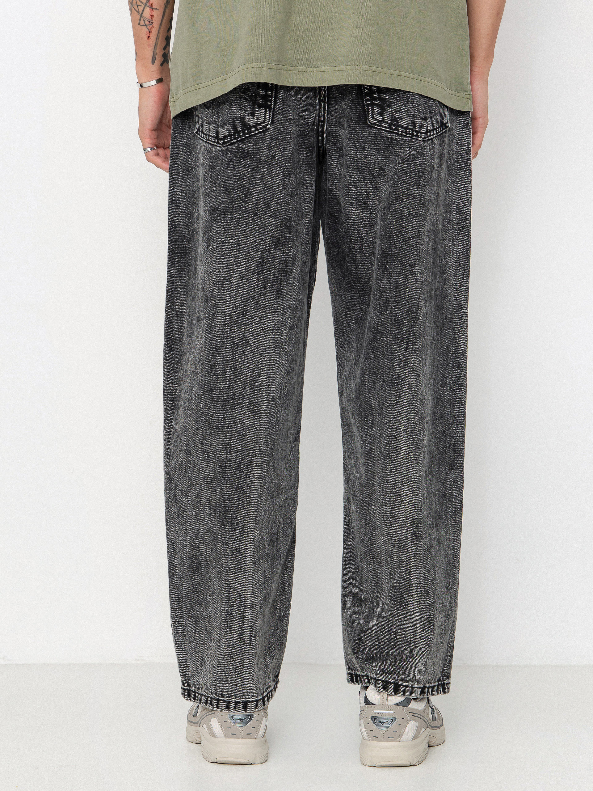 Vans Check 5 Baggy Denim Pants (stonewash black)