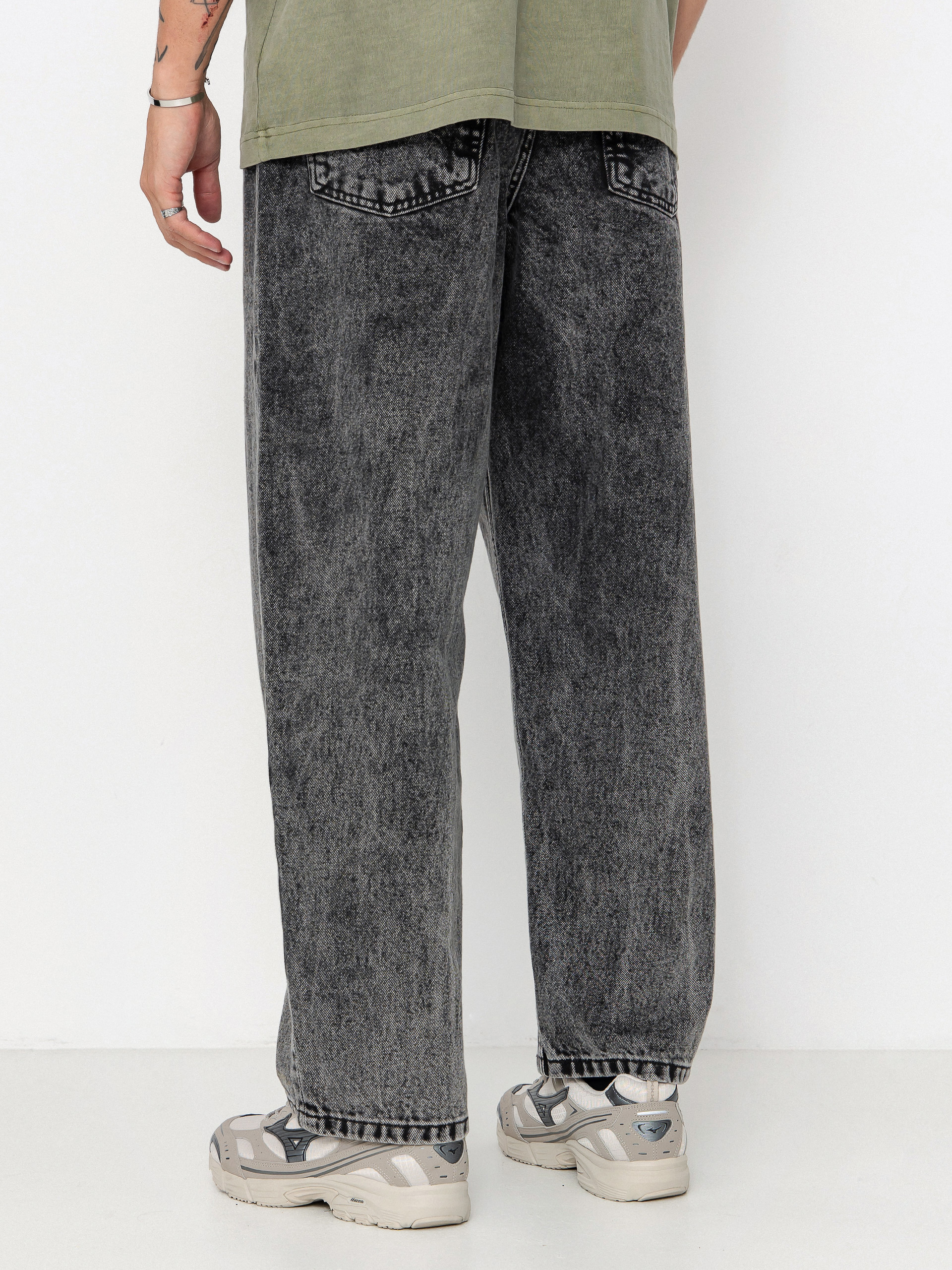 Vans Check 5 Baggy Denim Pants (stonewash black)