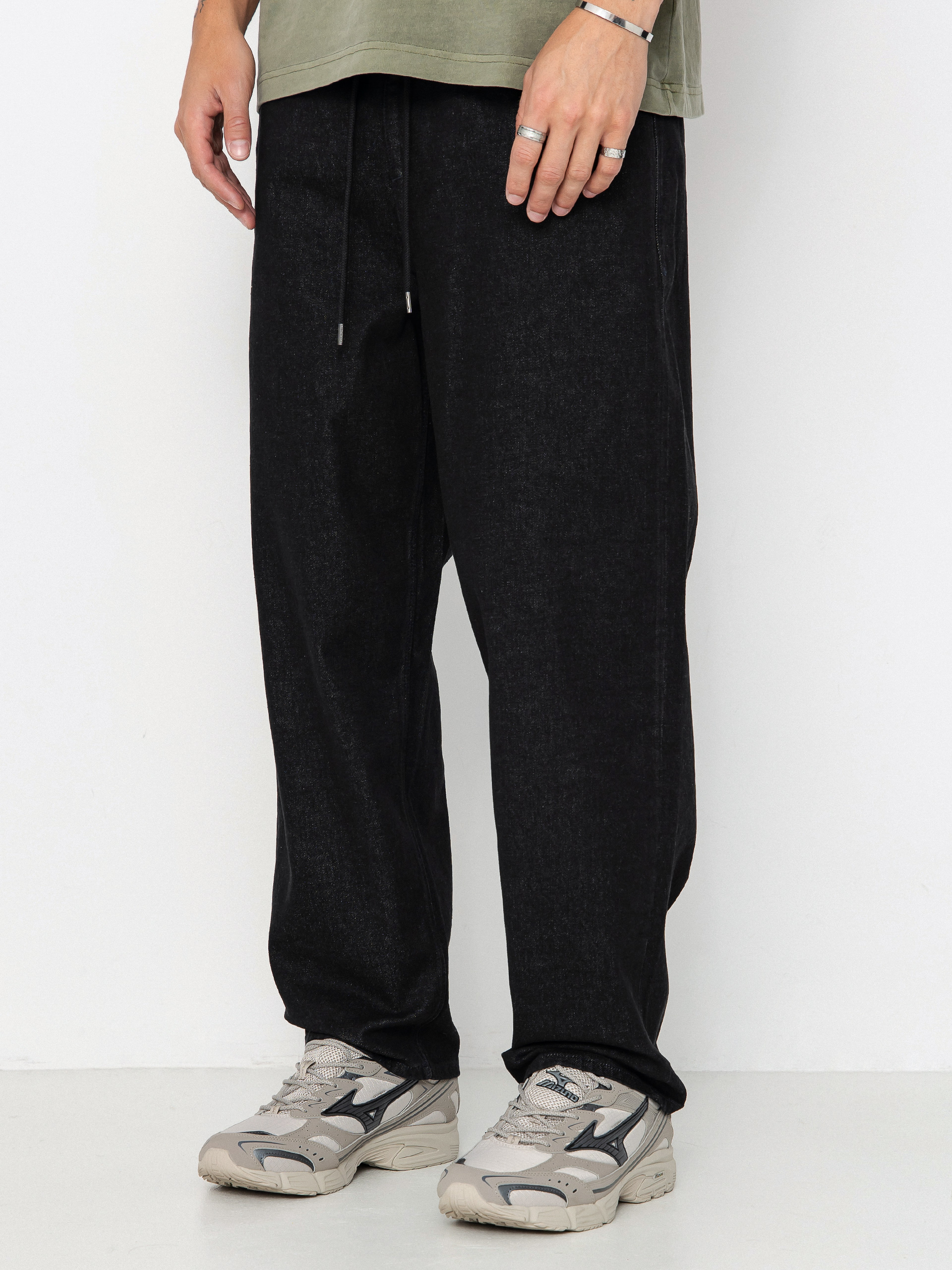 Volcom Freazy Loose Ew Denim Pants (black wash)