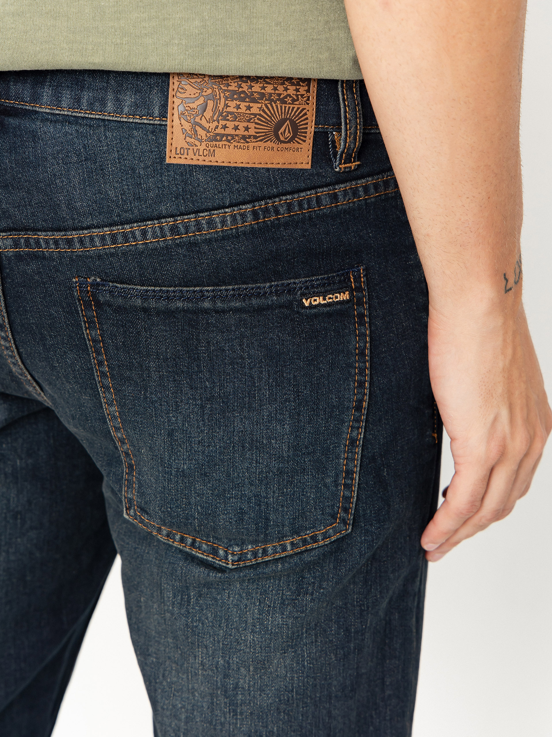 Volcom Vorta Denim Pants (new vintage blue)