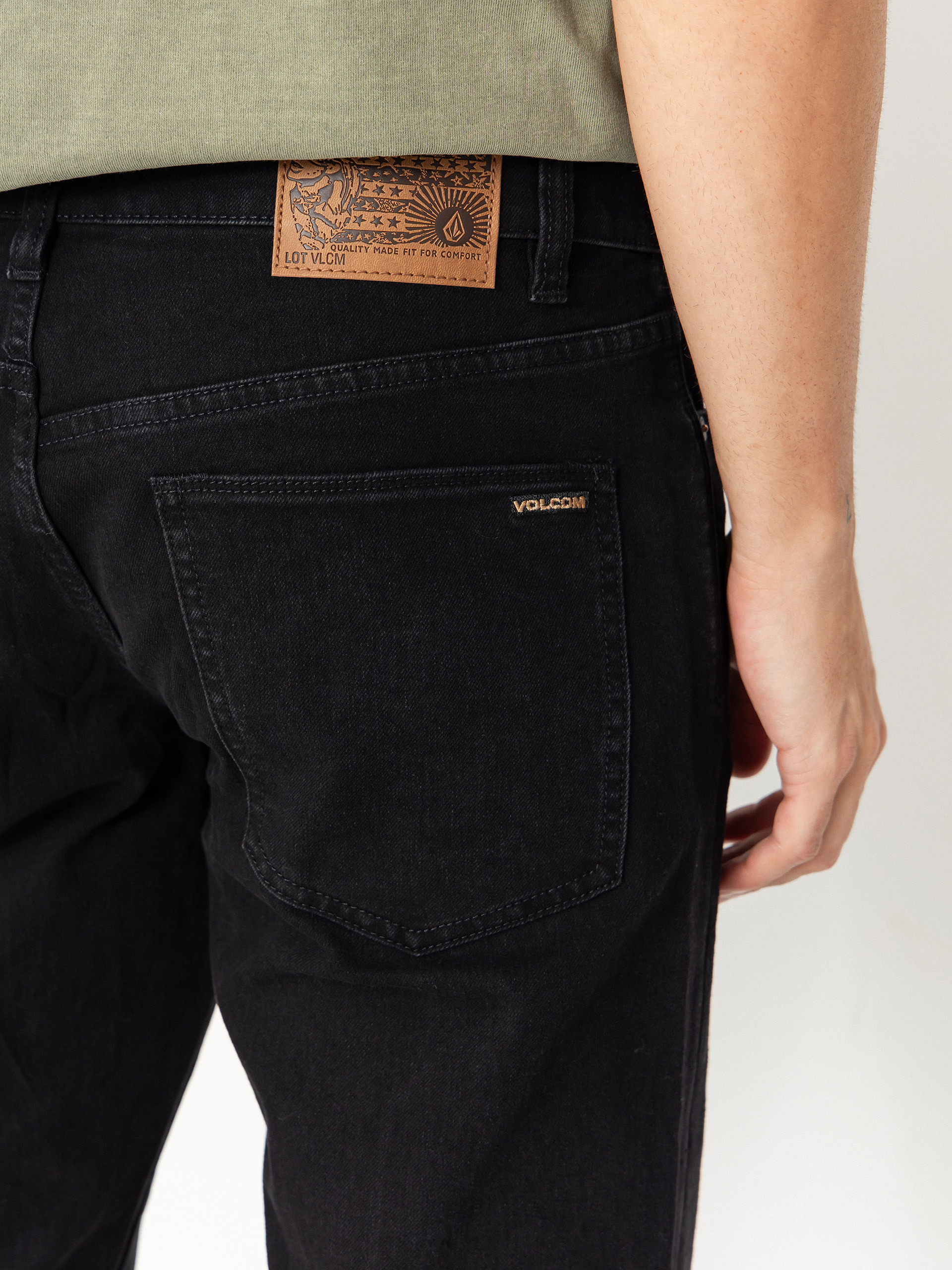 Volcom Solver Denim Hose (black out)