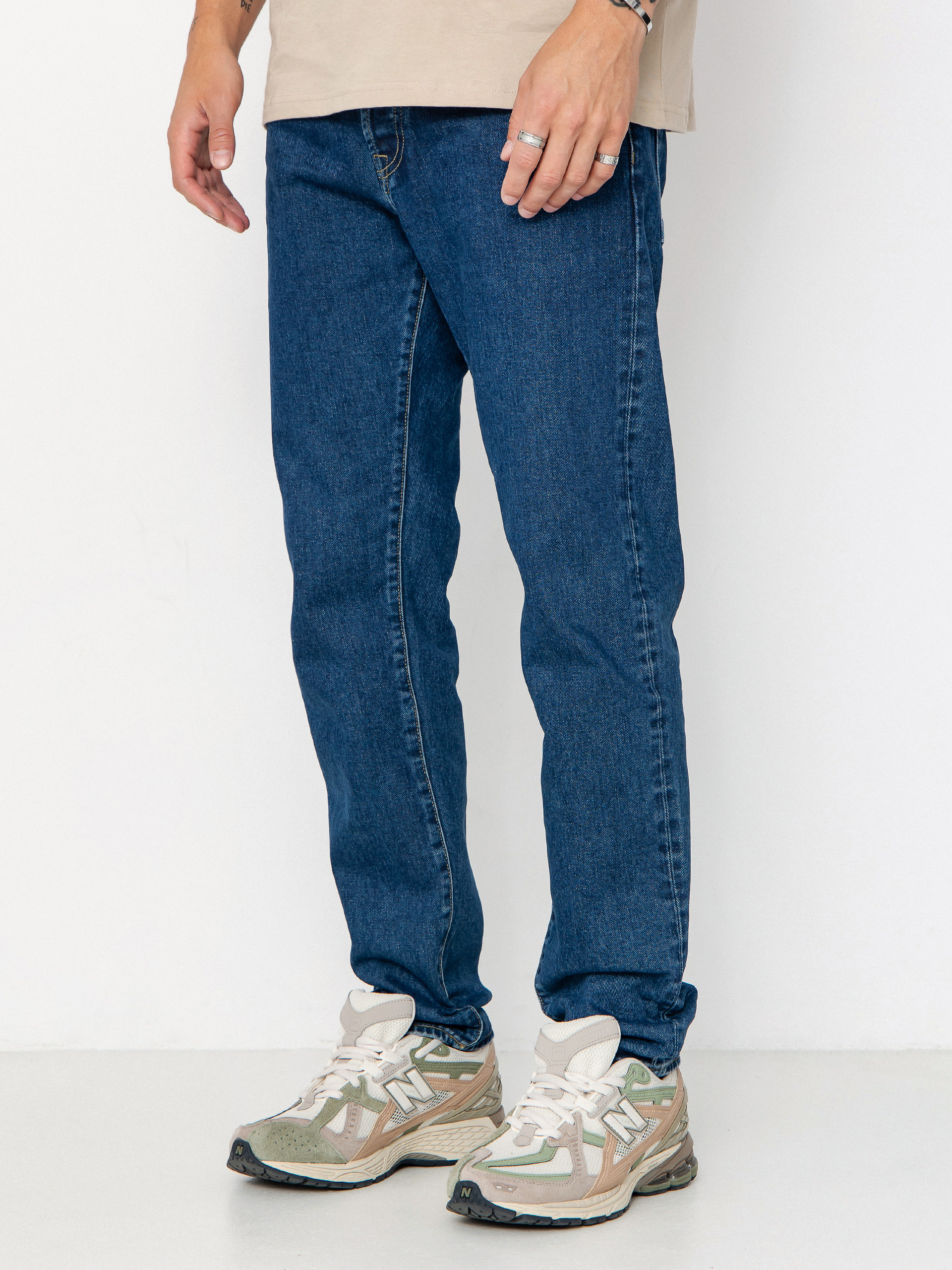 Carhartt WIP Klondike Pants - navy blue (blue/stone washed)
