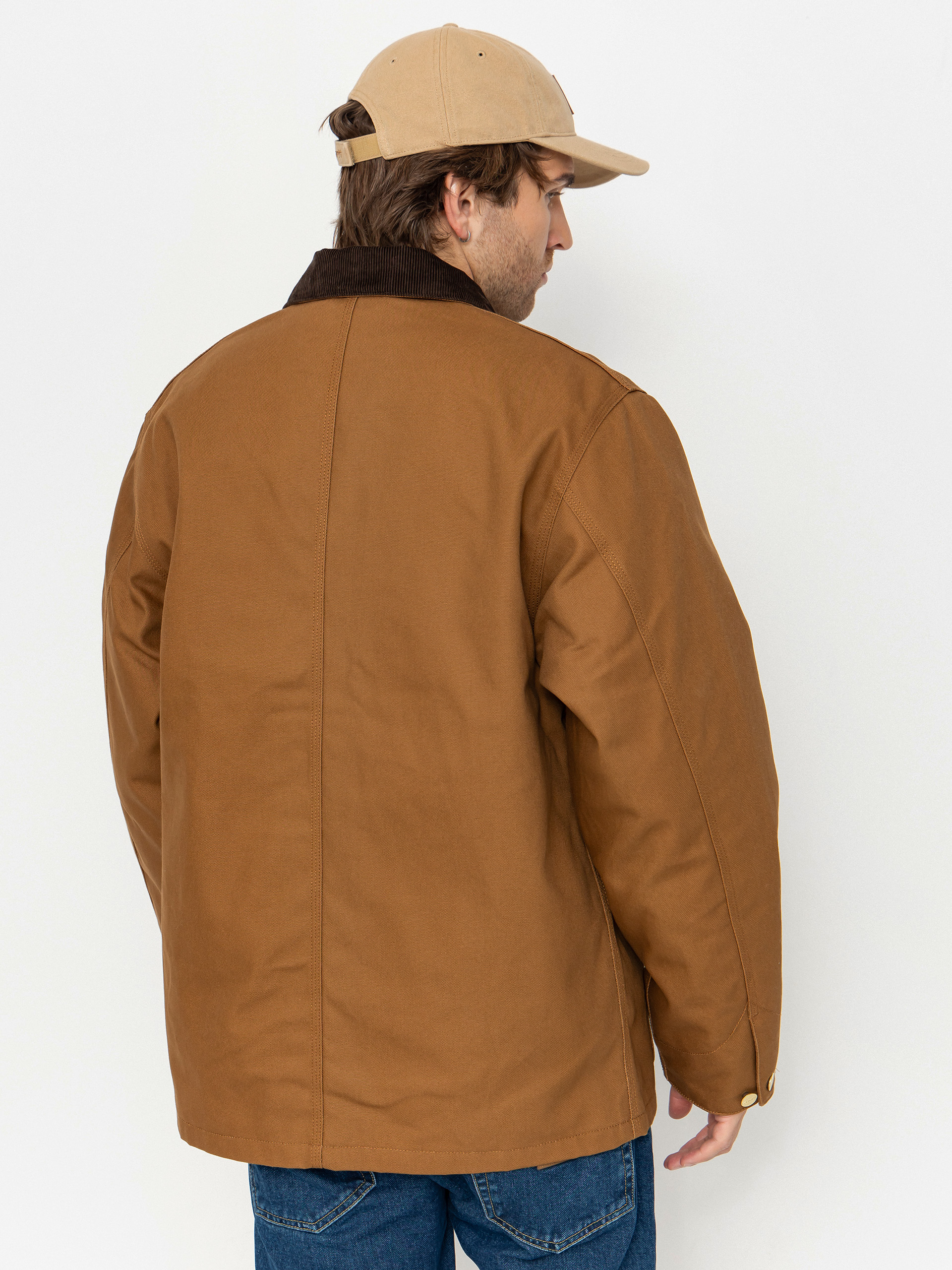Carhartt WIP Michigan Coat Jacket - brown (hamilton brown/tobacco