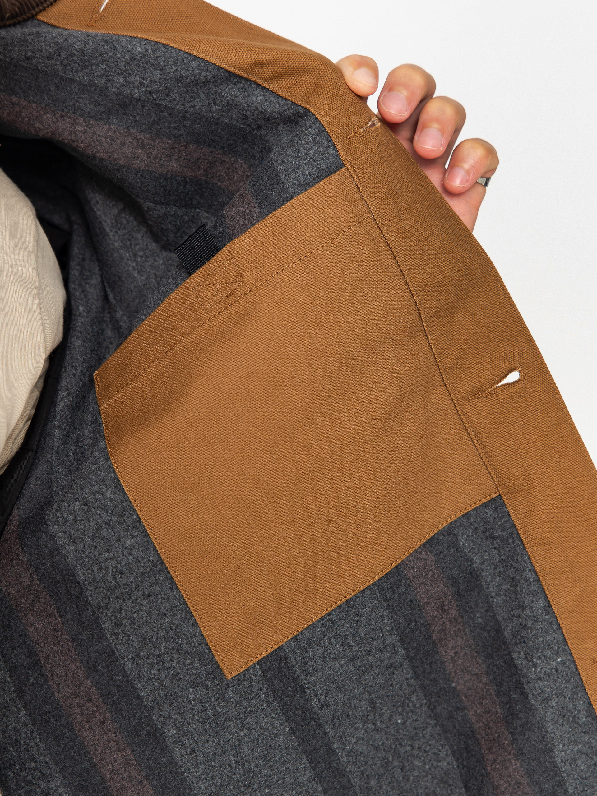 Carhartt WIP Michigan Coat Jacket - brown (hamilton brown/tobacco