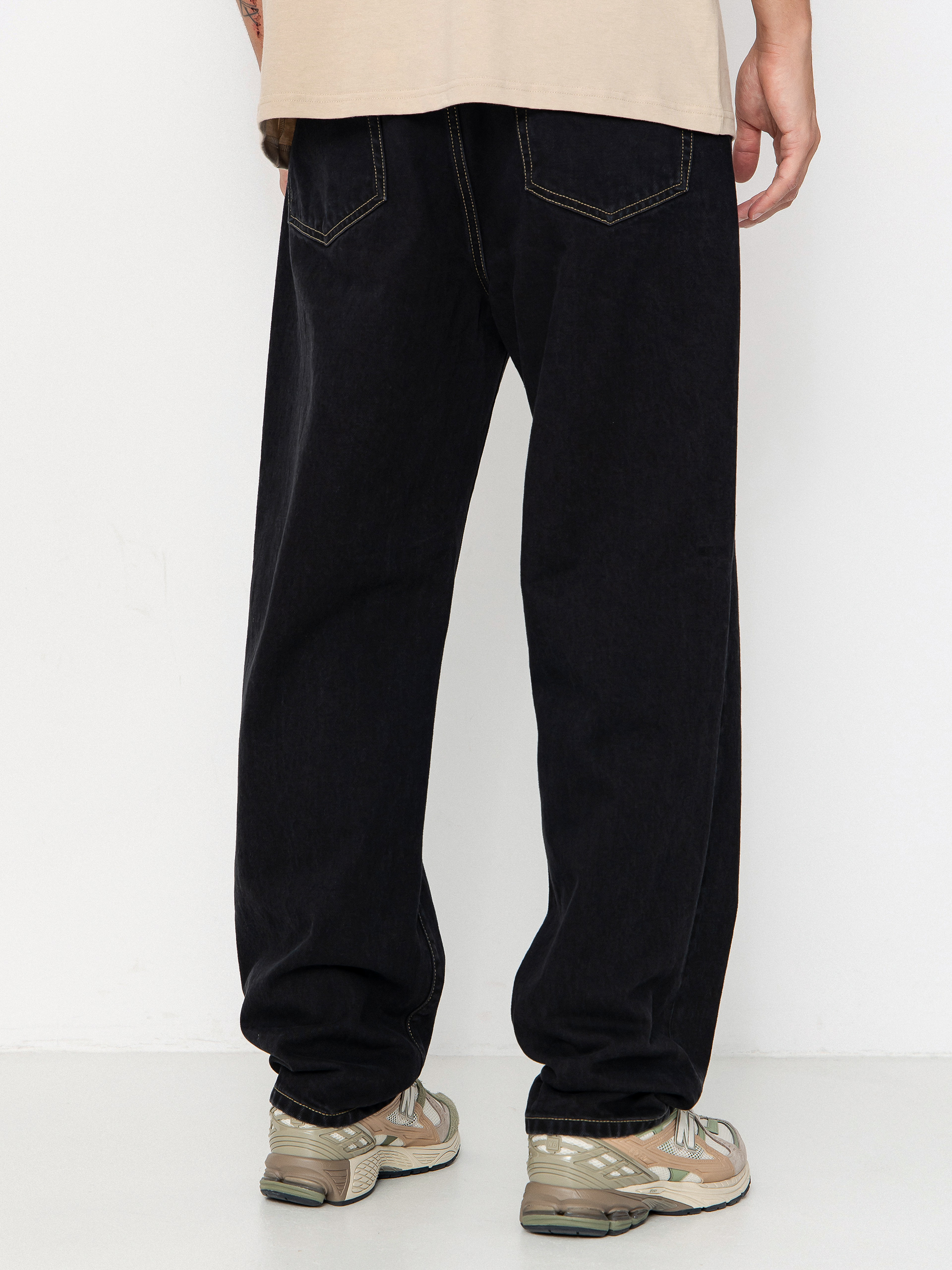 Carhartt WIP Aaron Pants (black/stone washed)