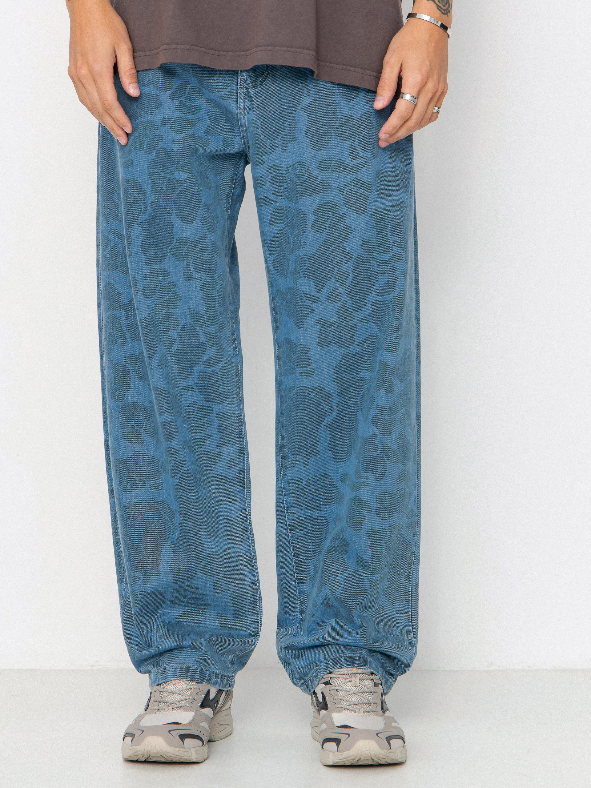 Carhartt WIP Duck Landon Pants - blue (camo duck/blue/bleached)