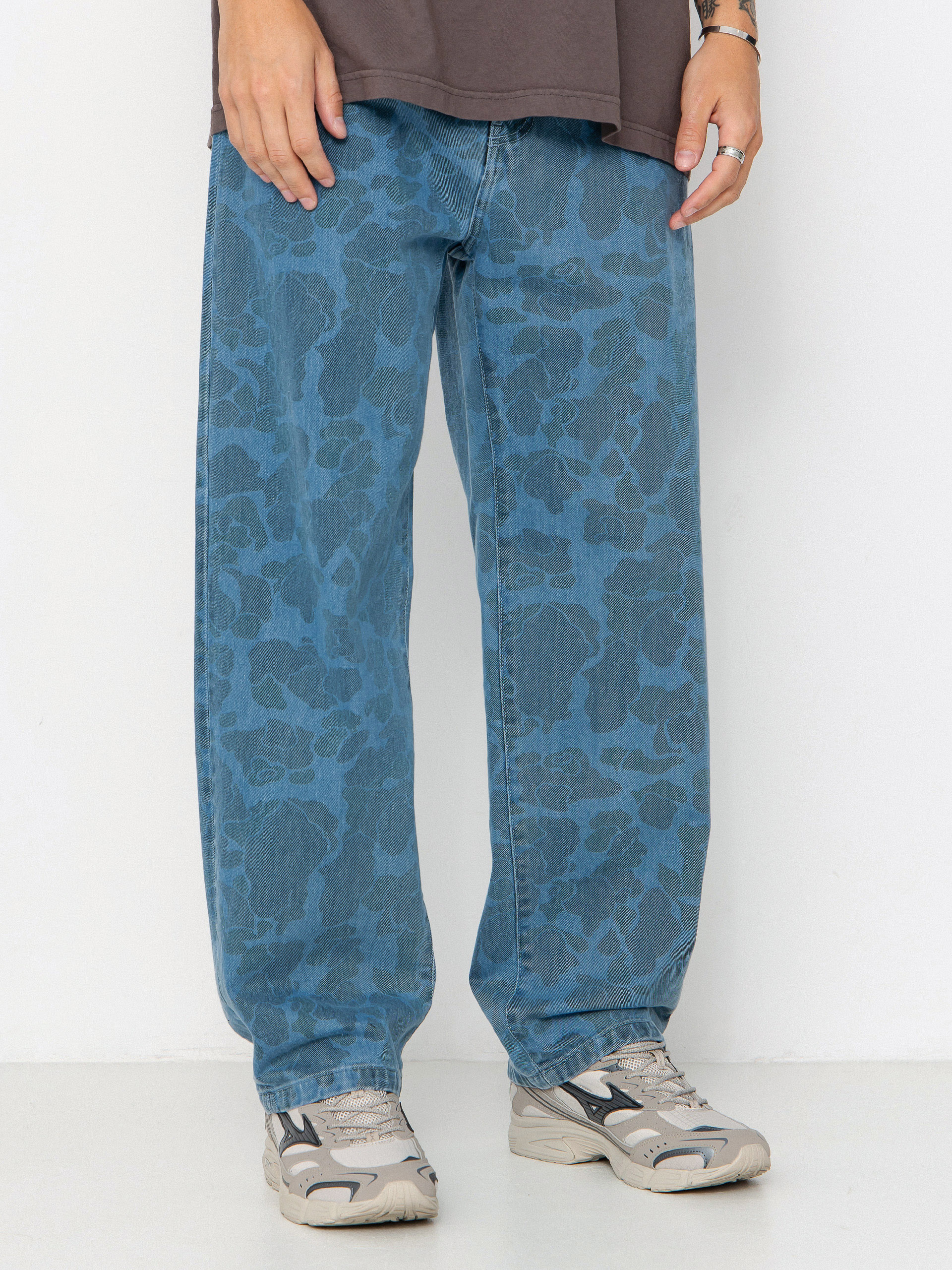 Carhartt WIP Duck Landon Pants - blue (camo duck/blue/bleached)