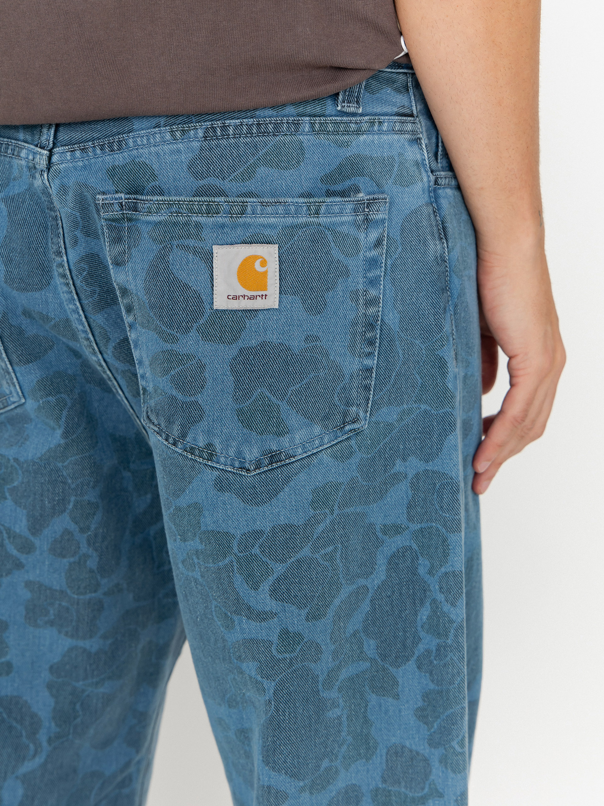 Carhartt WIP Duck Landon Pants (camo duck/blue/bleached)