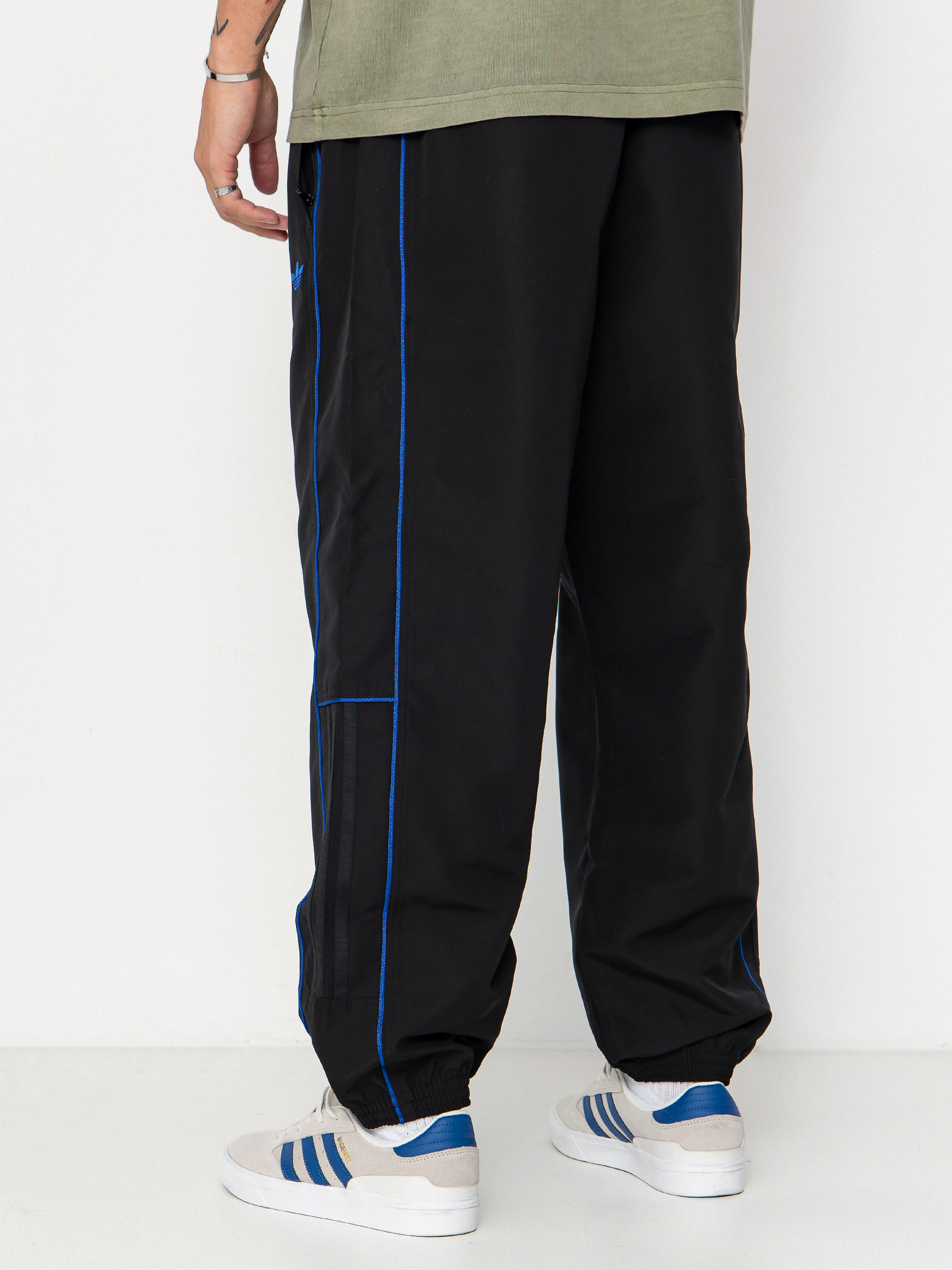 adidas Pre Gazelle Hose (black/white/royblu)