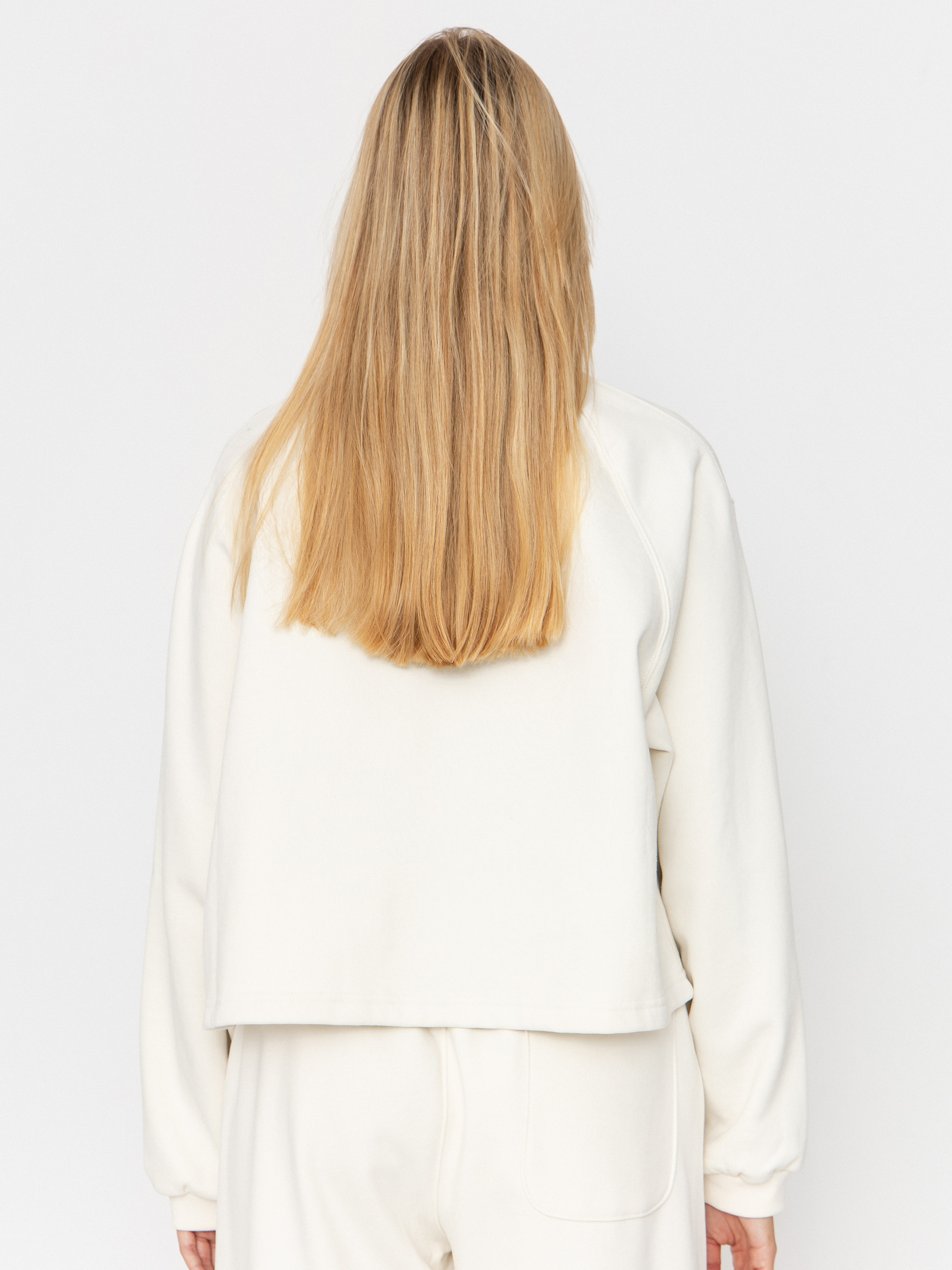 The North Face Red Box Sweatshirt (white dune)