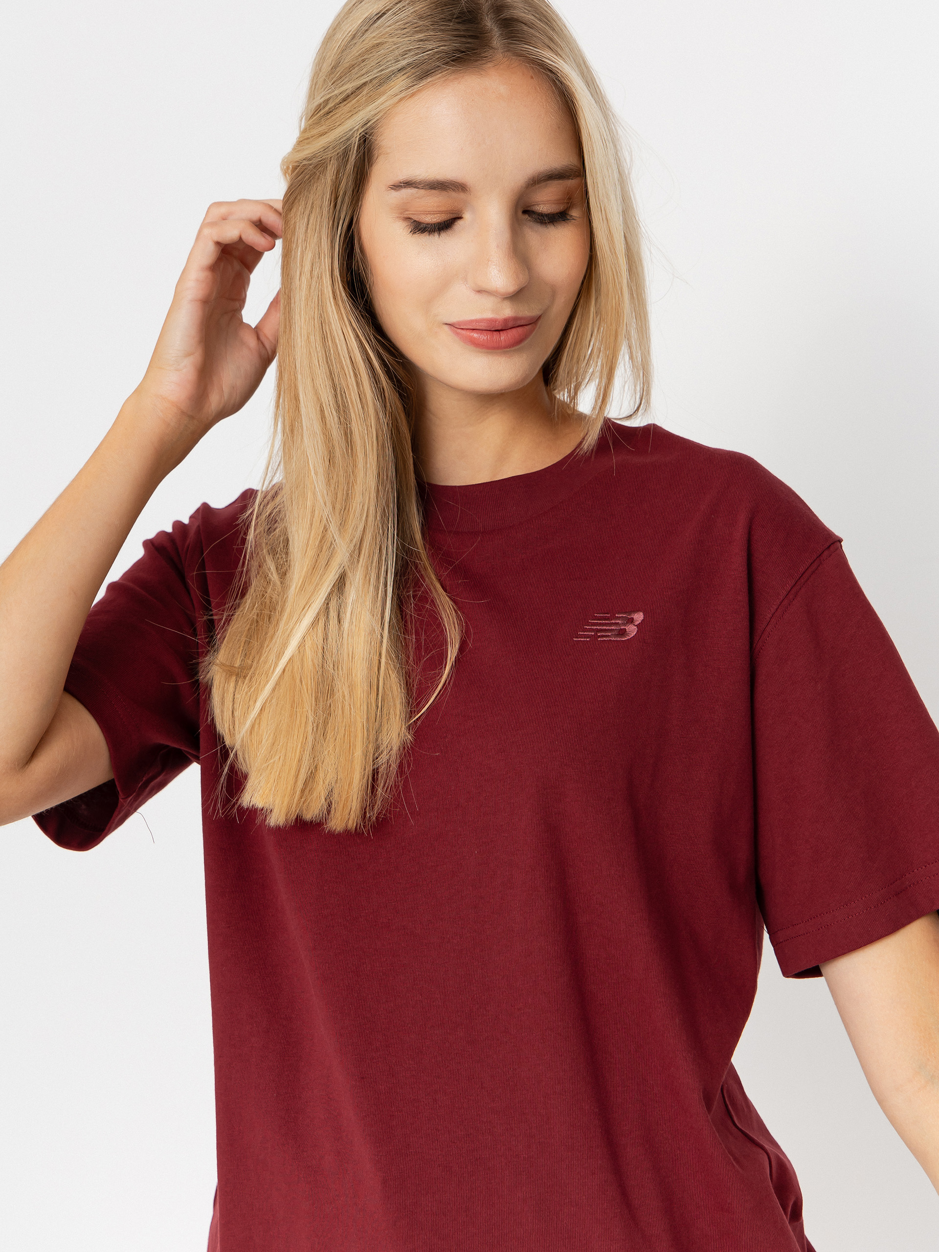 New Balance Athletics Jersey Wmn T-Shirt (red)
