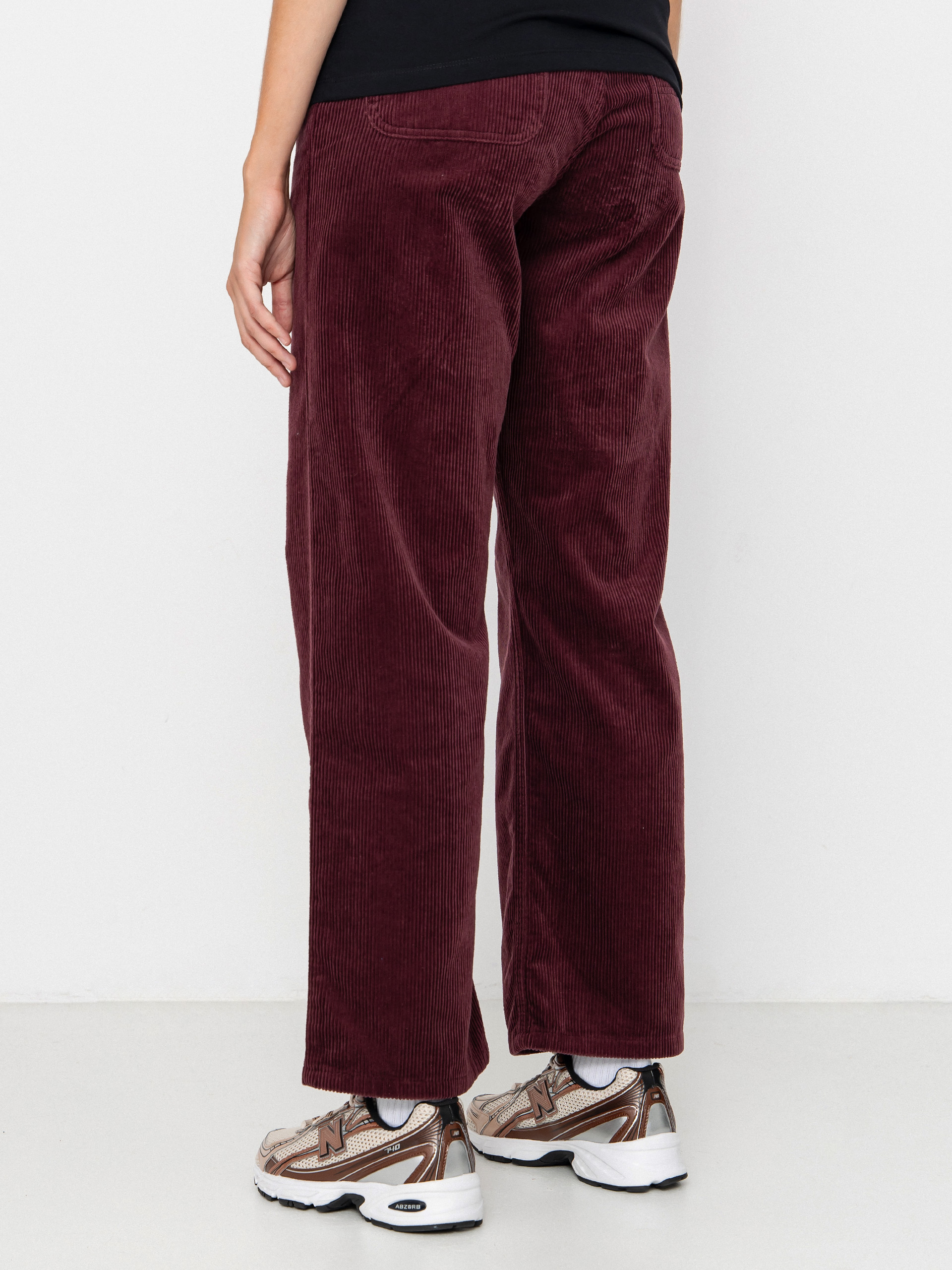 Carhartt WIP Simple Pants Wmn - burgundy (rondo/rinsed)