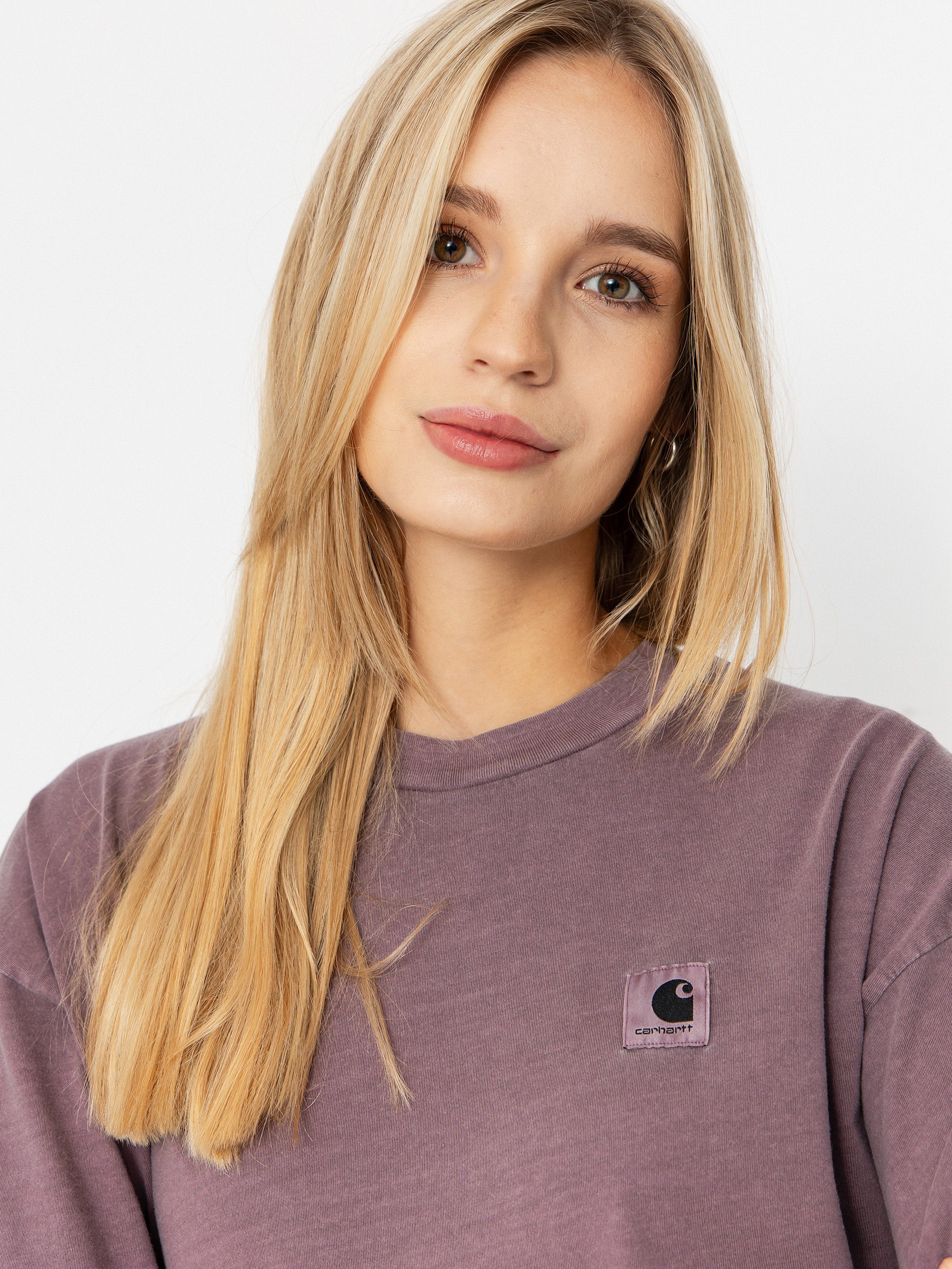 Carhartt WIP Nelson Wmn T-Shirt (phlox/garment dyed)