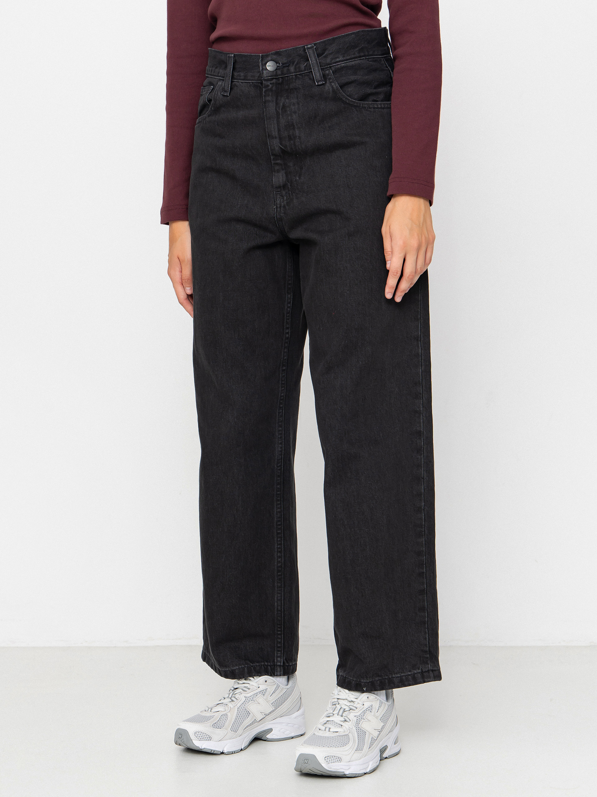 Carhartt WIP Brandon Hose Wmn (black/stone washed)