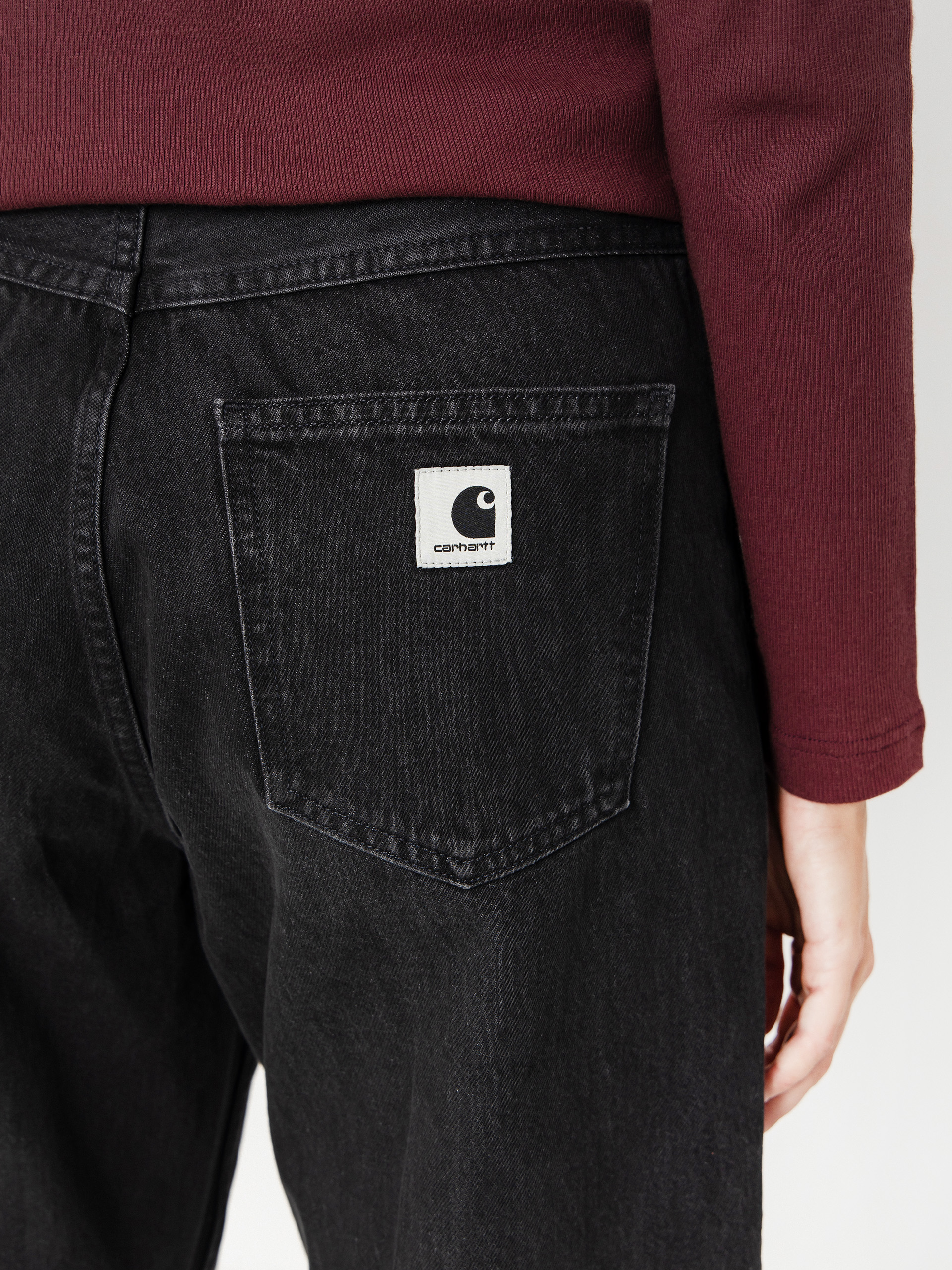 Carhartt WIP Brandon Hose Wmn (black/stone washed)