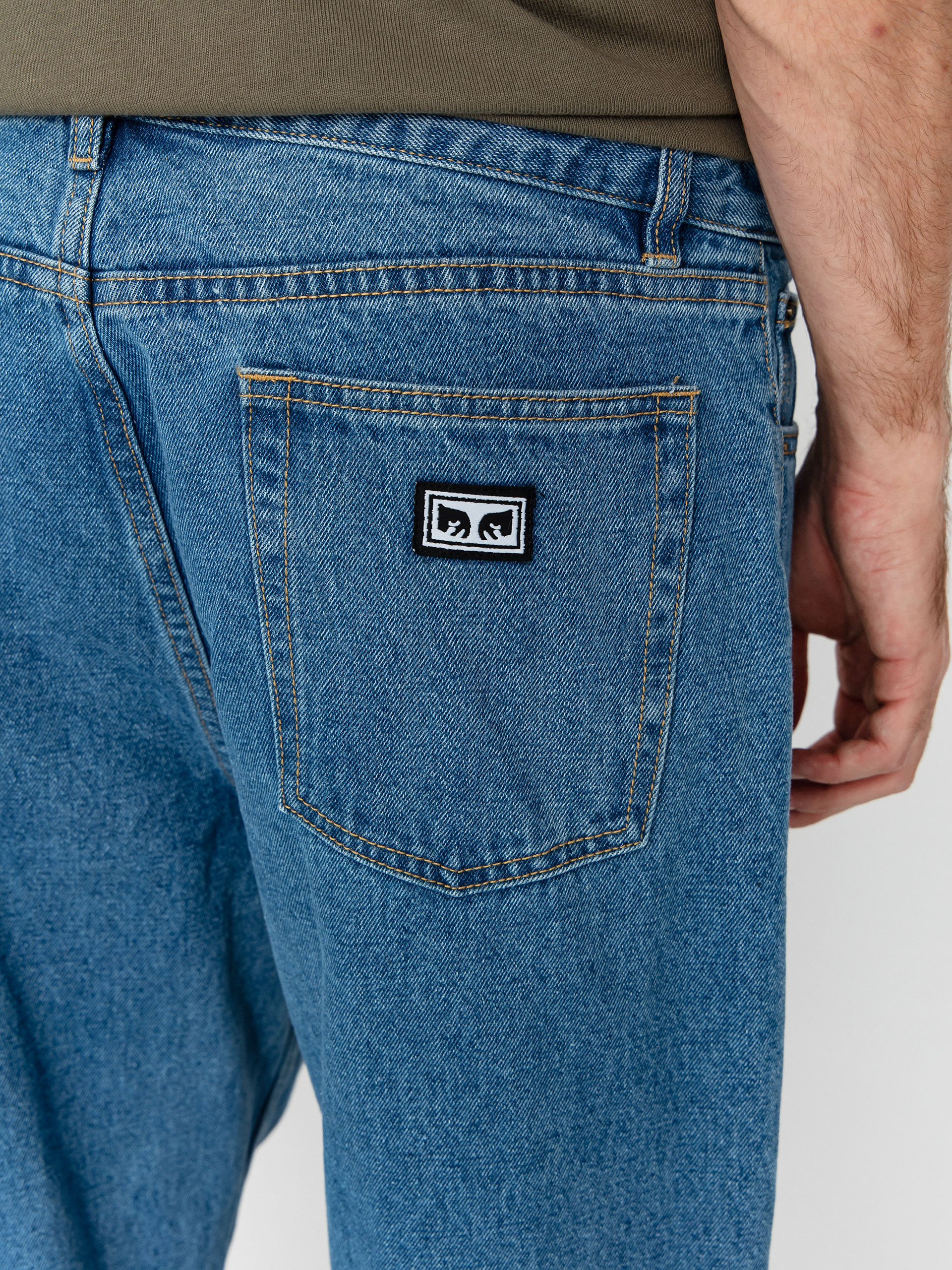 OBEY Hardwork Denim Pants (light indigo)