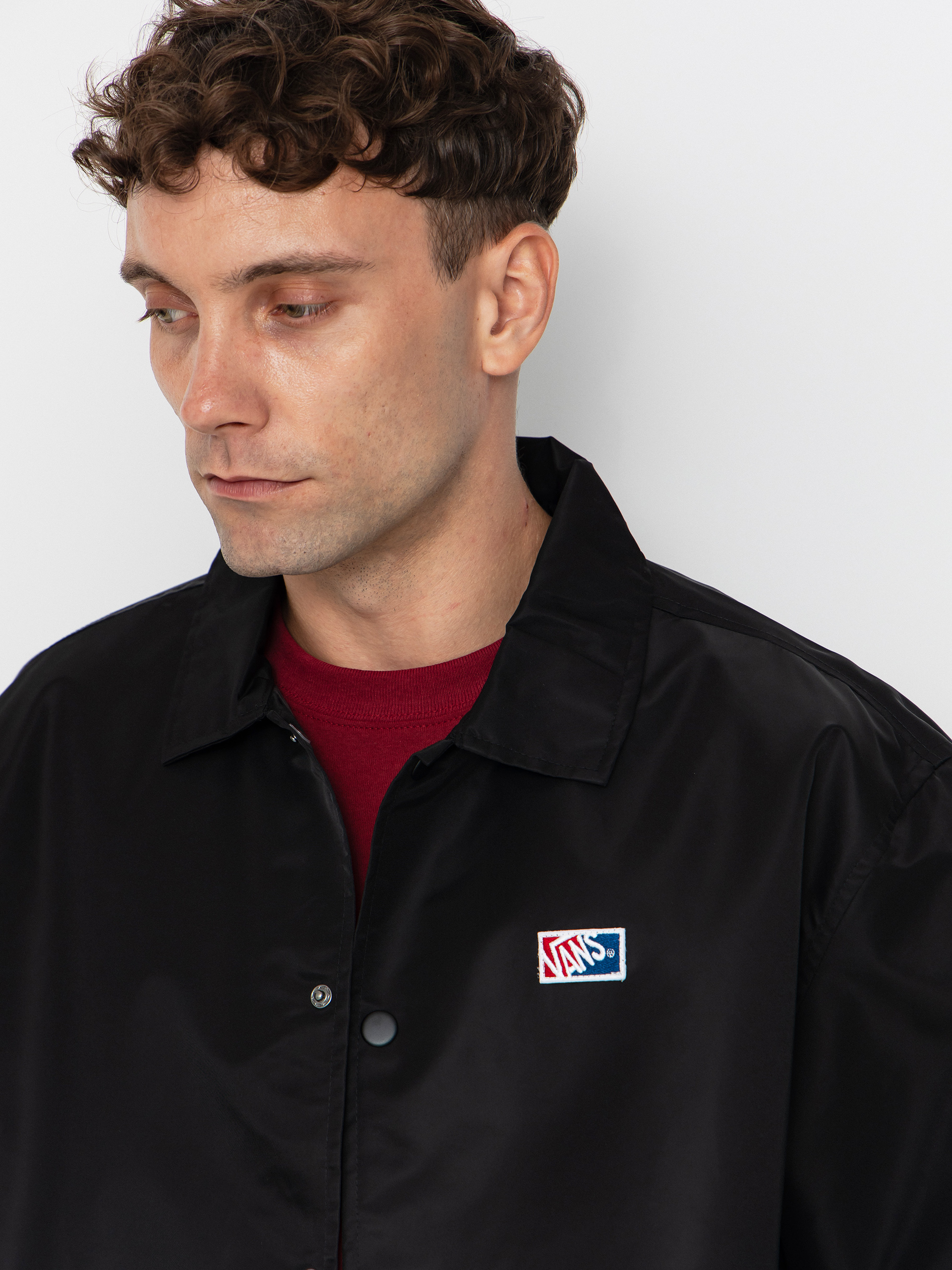 Vans Torrey Nylon Coaches Jacke (black/white)