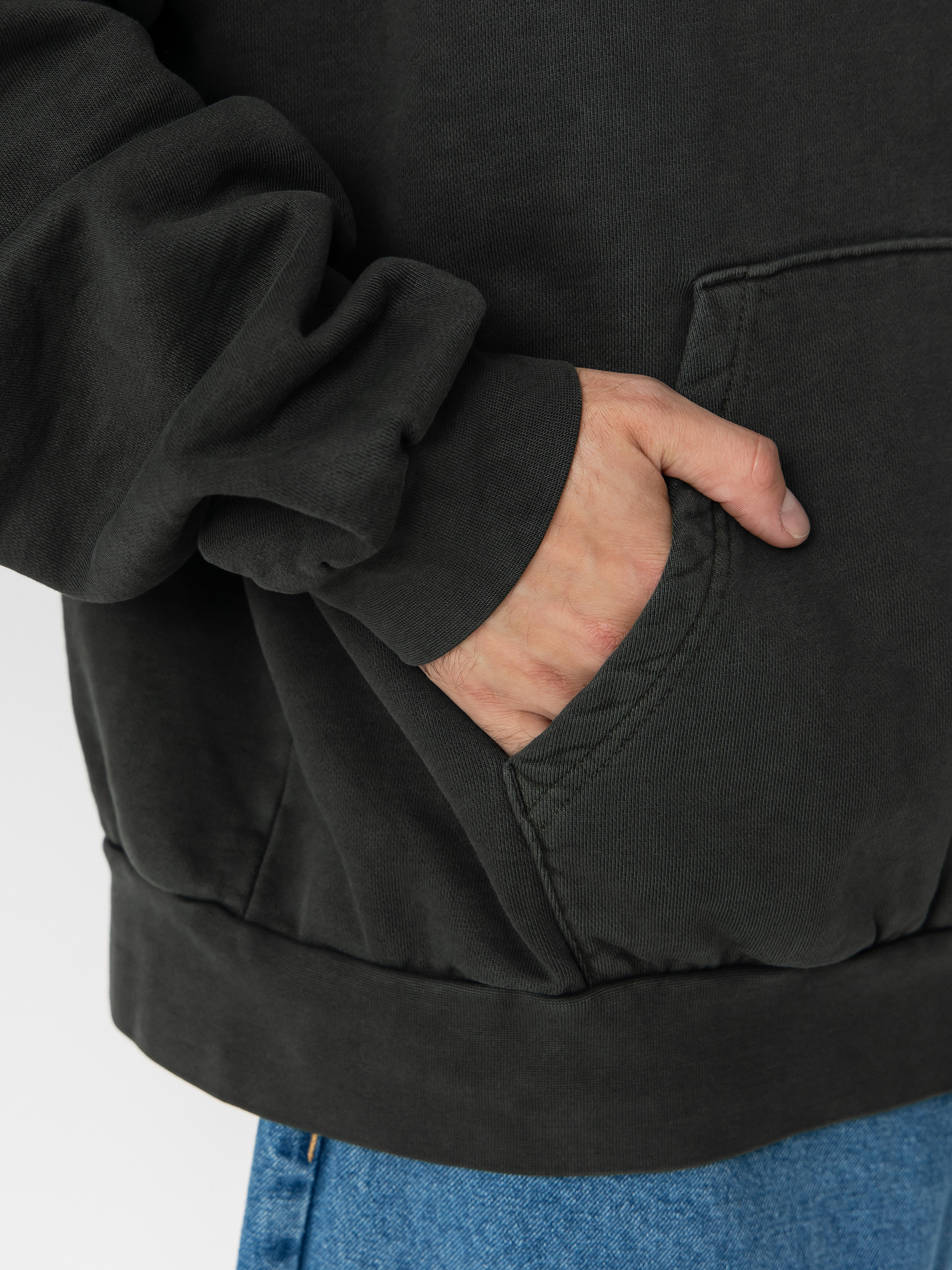 OBEY Lowercase Pigment HD Hoodie (pigment pirate black)