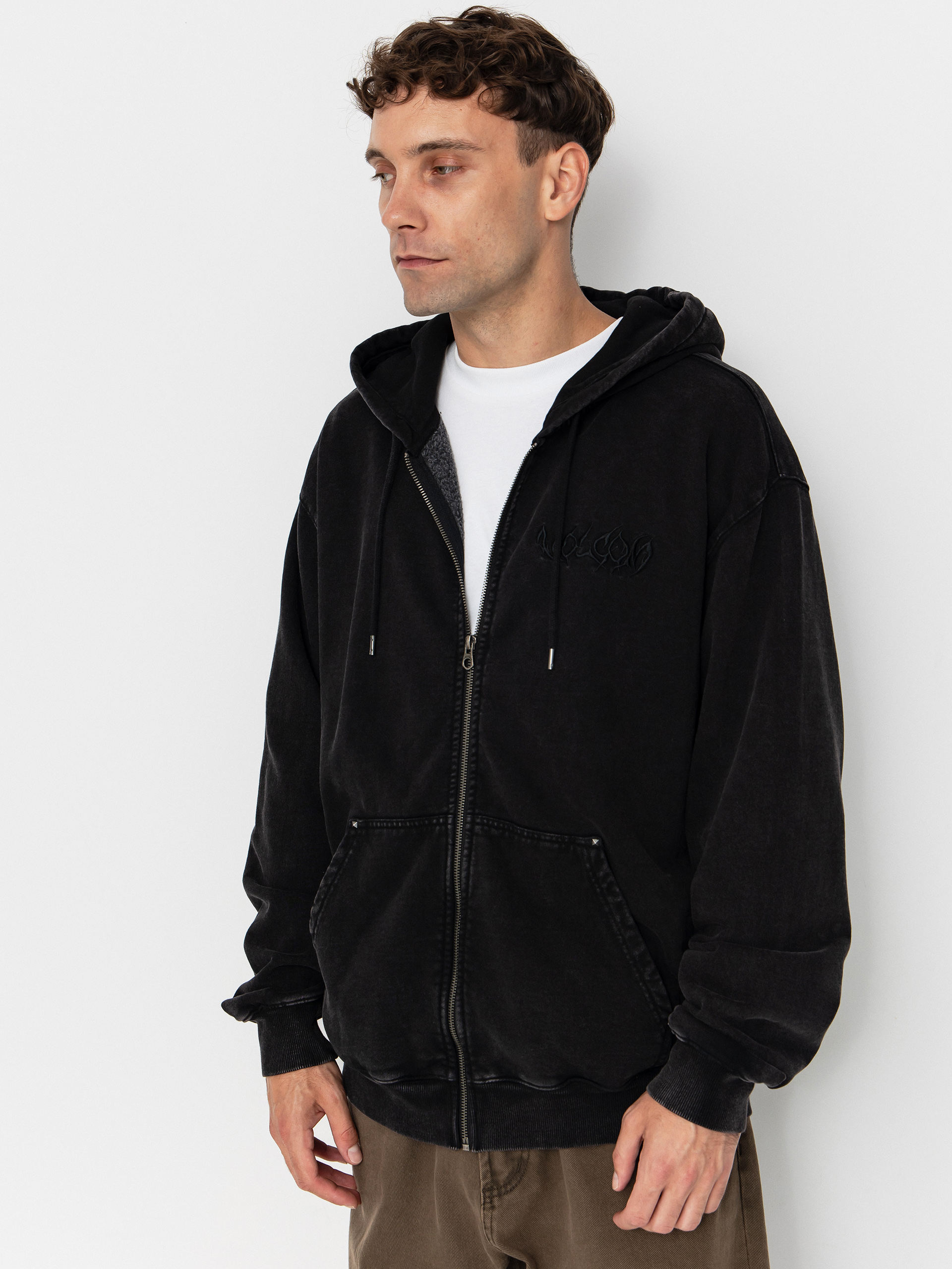 Volcom Studder Zip Sweatshirt (black)