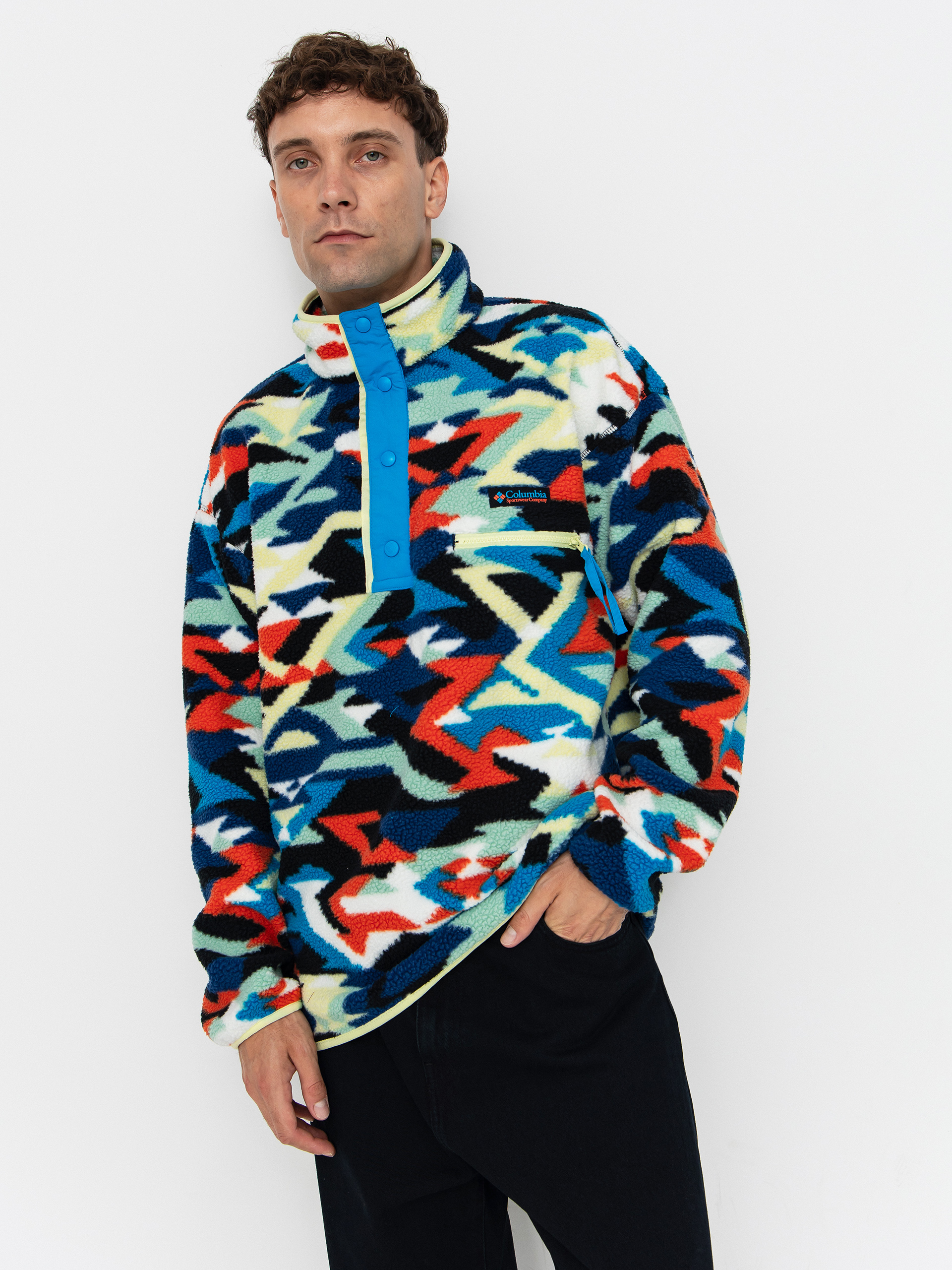 Columbia Helvetia II Printed Half Snap Fleece - multicolor