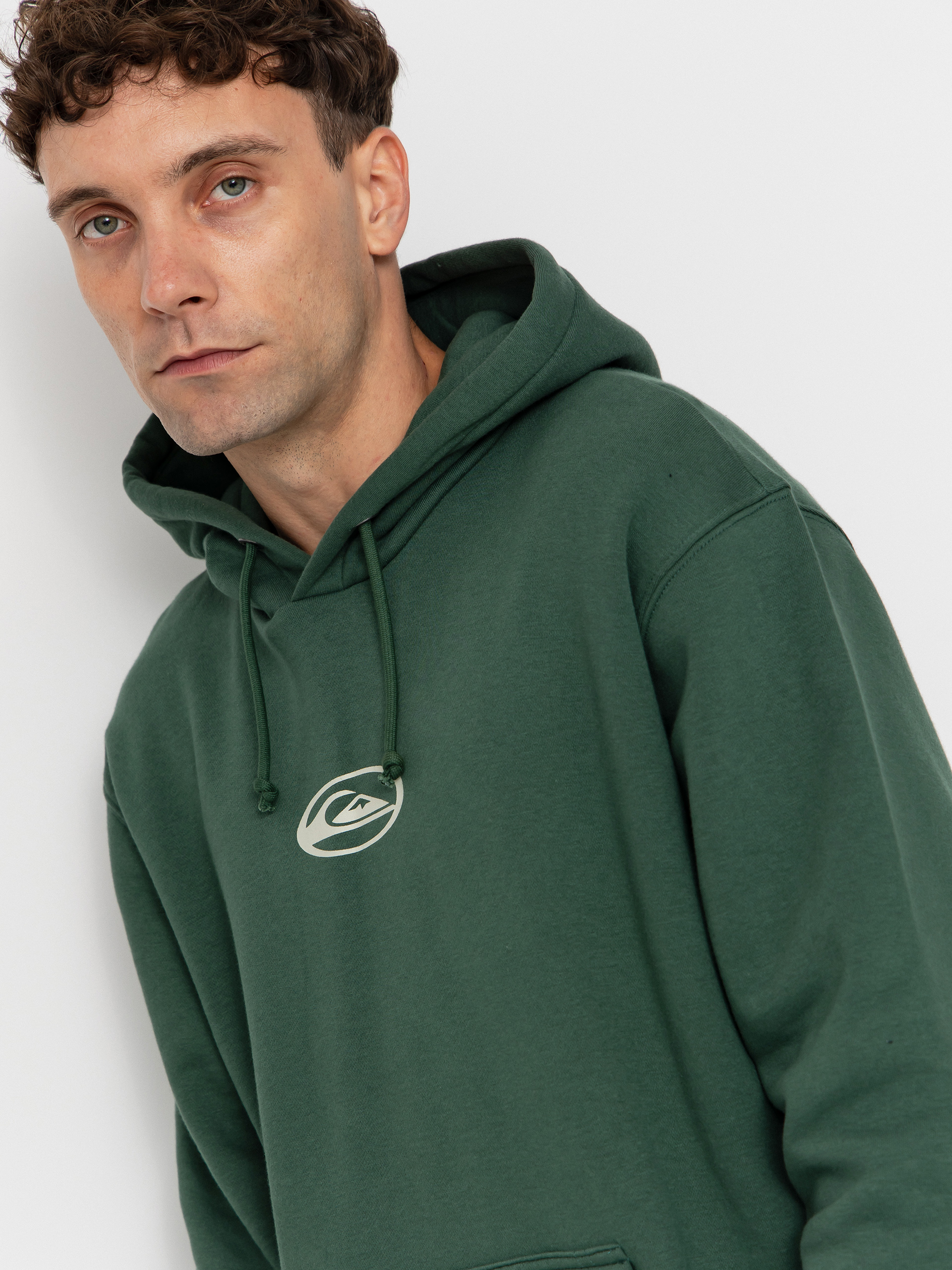Quiksilver Salt Water Graphic HD Hoodie (trekking green)