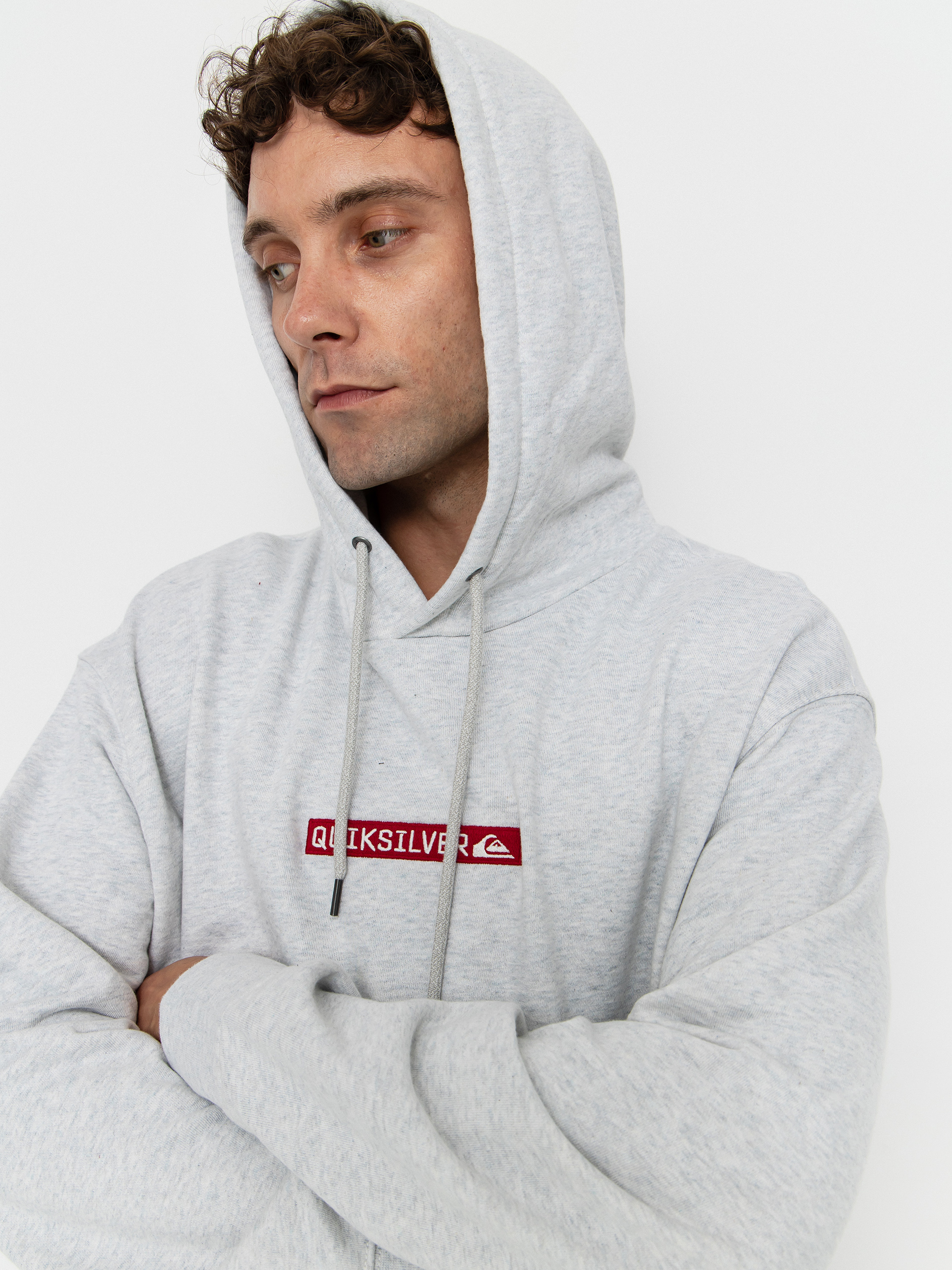 Quiksilver Hoodie Dna HD (light grey heather)