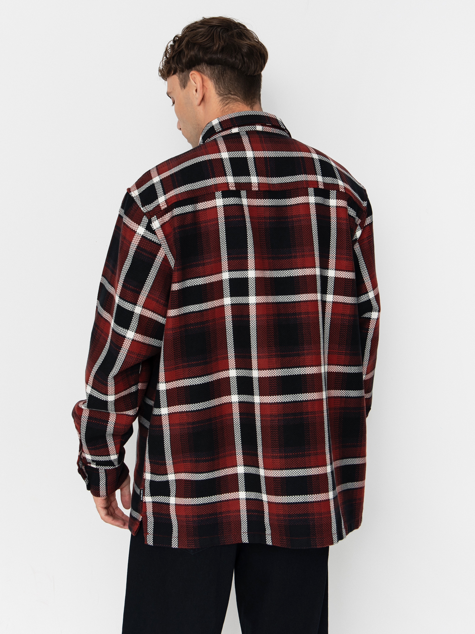 Carhartt WIP Vaughn Hemd (vaughn check/dark brick)