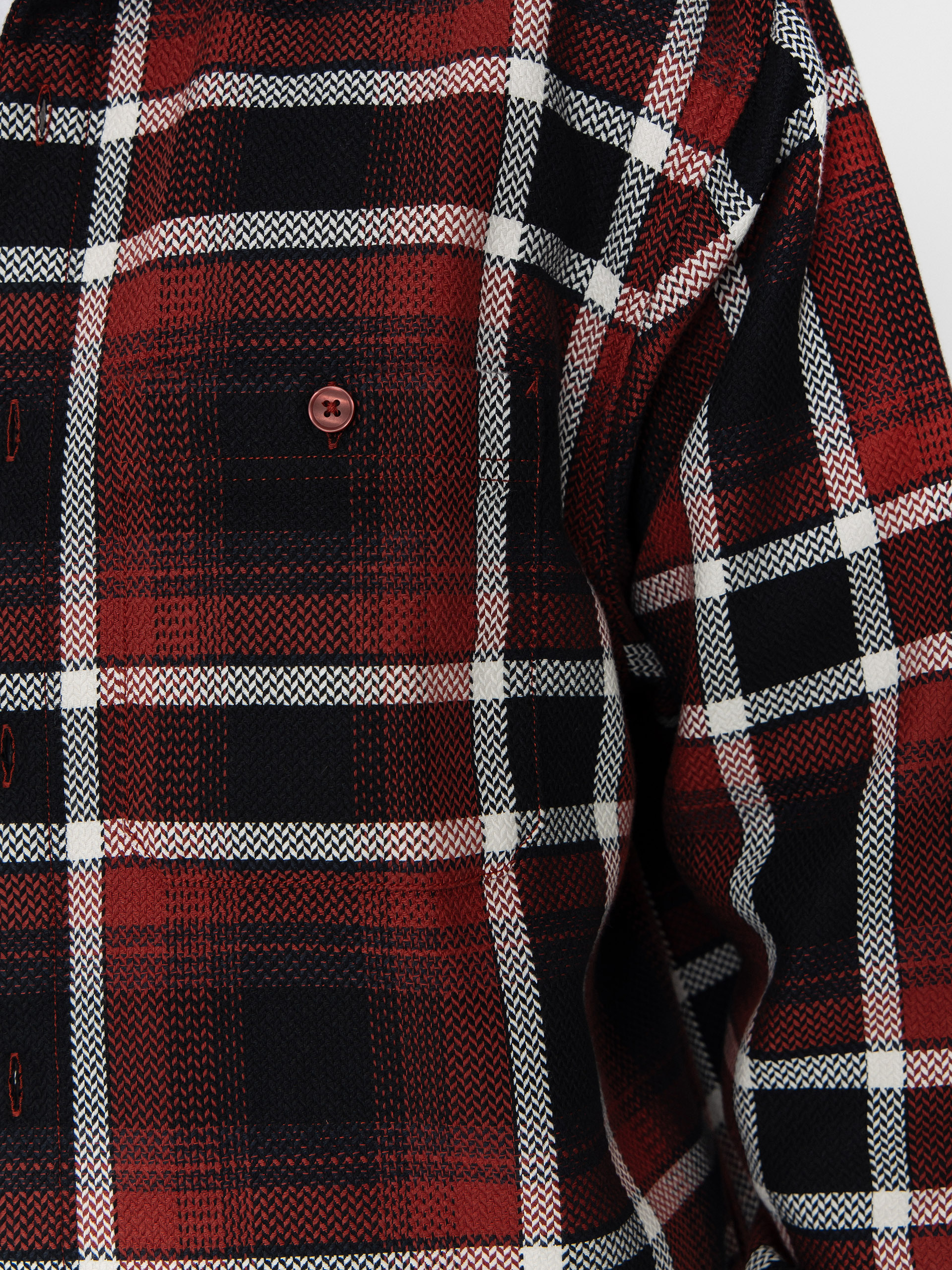 Carhartt WIP Vaughn Hemd (vaughn check/dark brick)