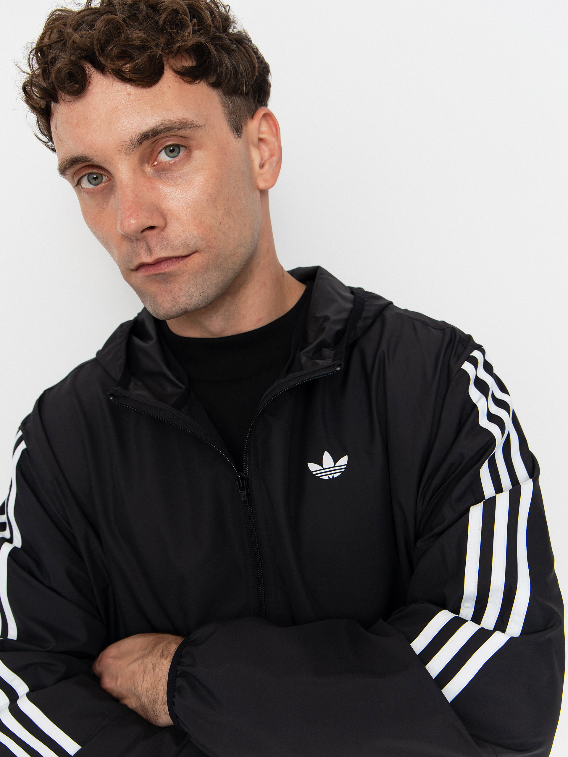 adidas Windbreaker Jacket (black/white)