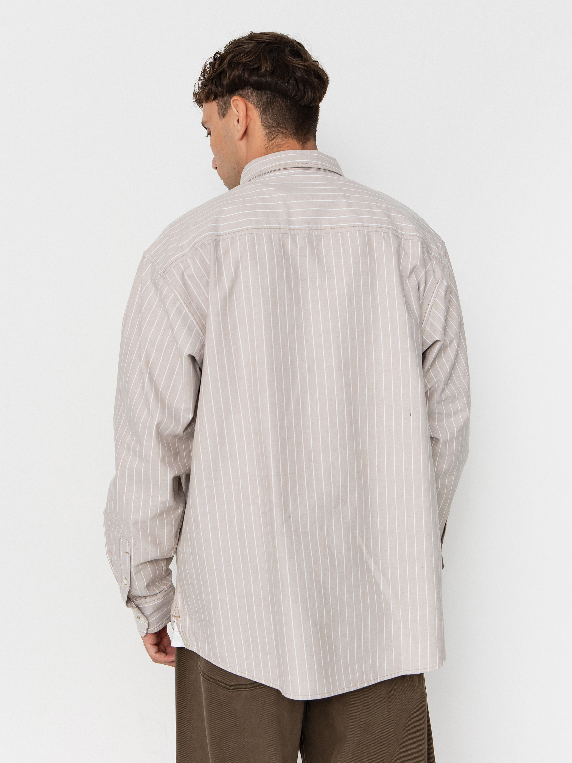 Carhartt WIP Hemd Cassel (cassel stripe/peanut/white)