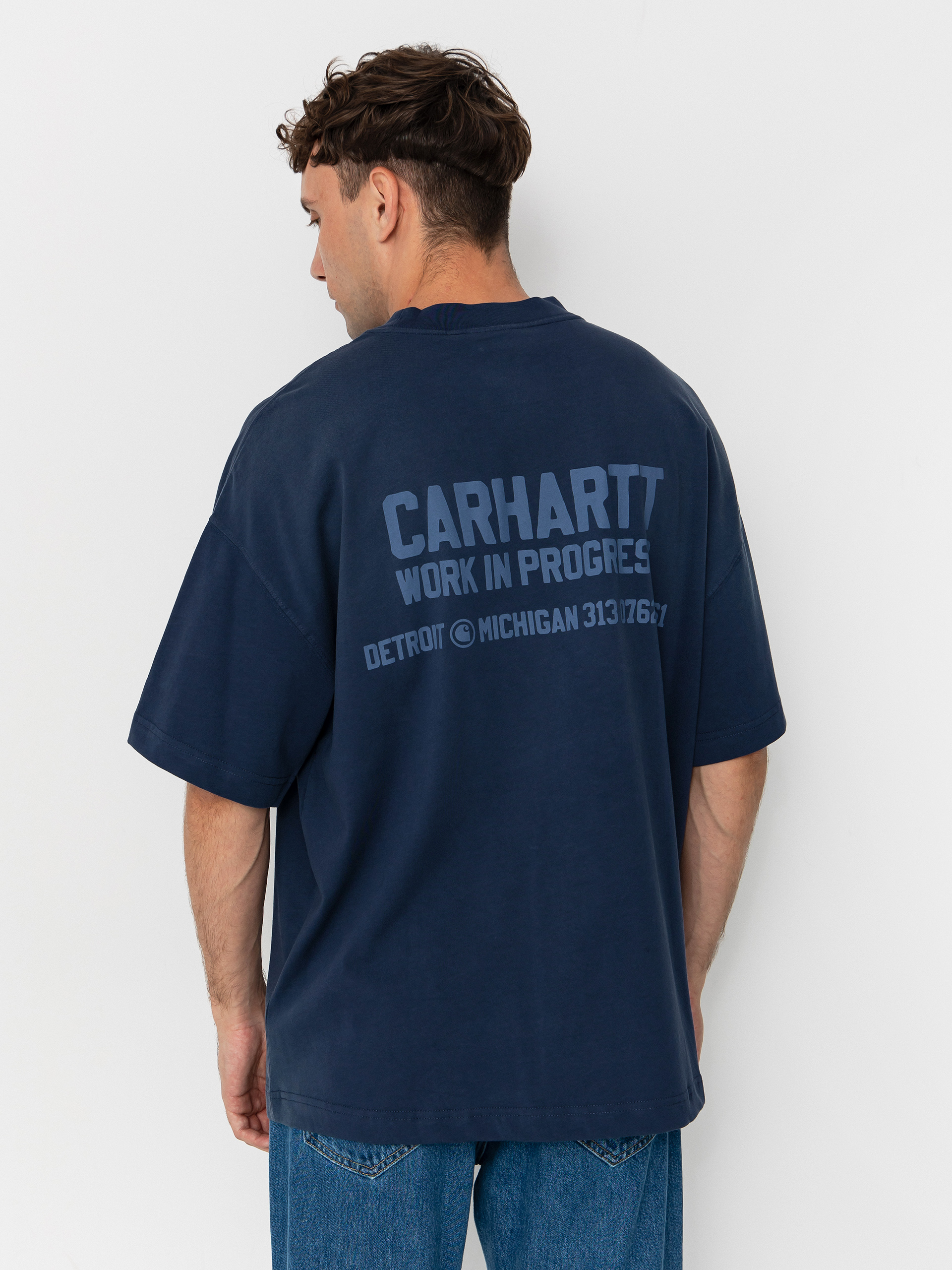 Carhartt WIP T-Shirt Distance (jupiter/stone dyed)