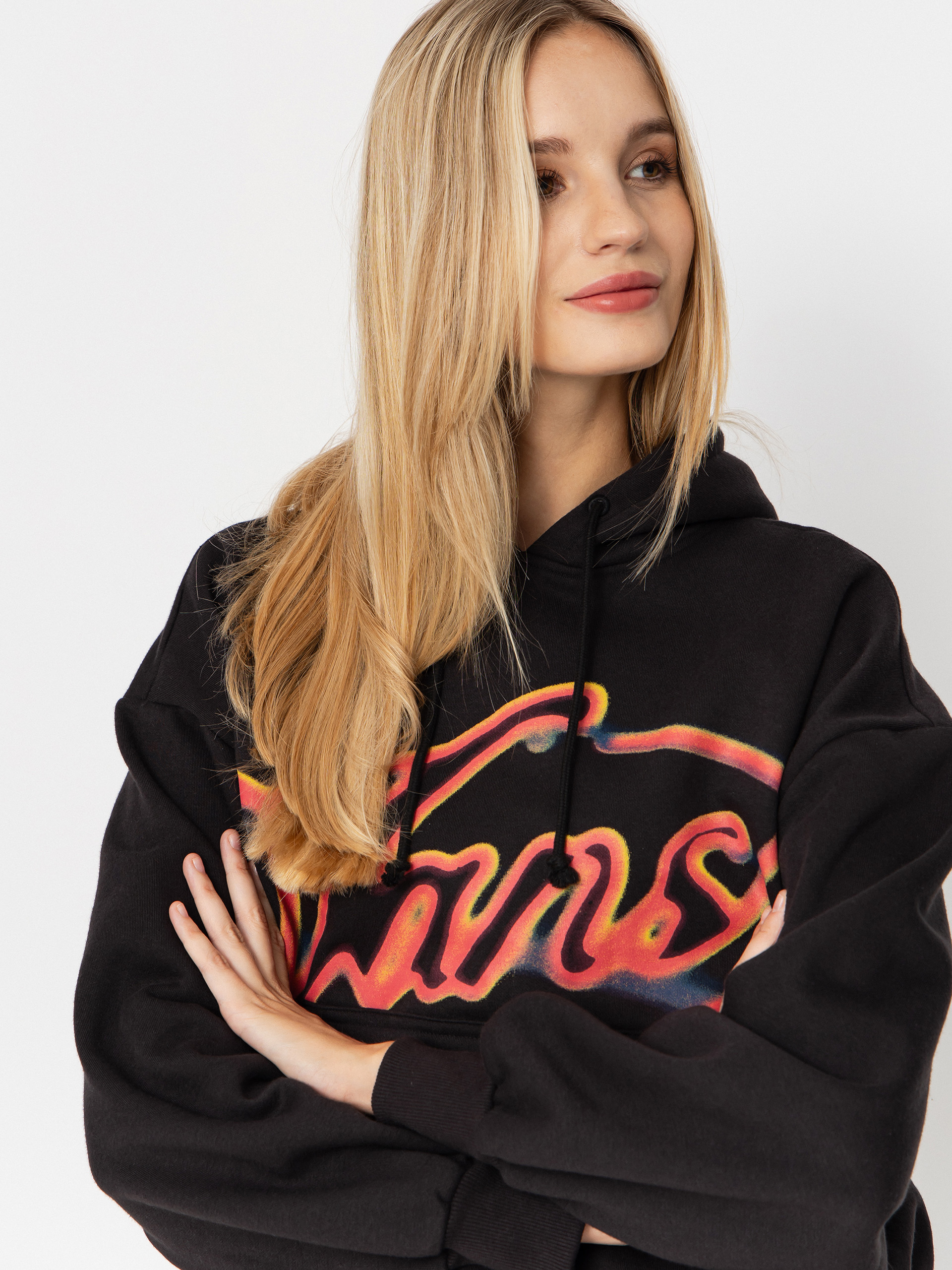 Vans Outer Ring Retro HD Wmn Hoodie (black)
