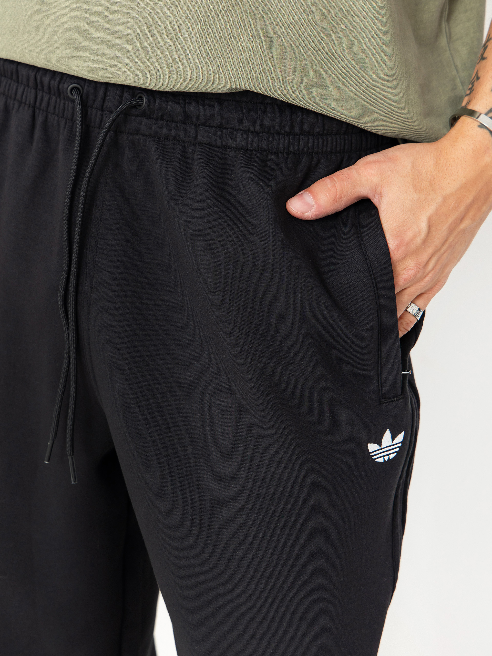 adidas Tech Fleece Pants (black/white)