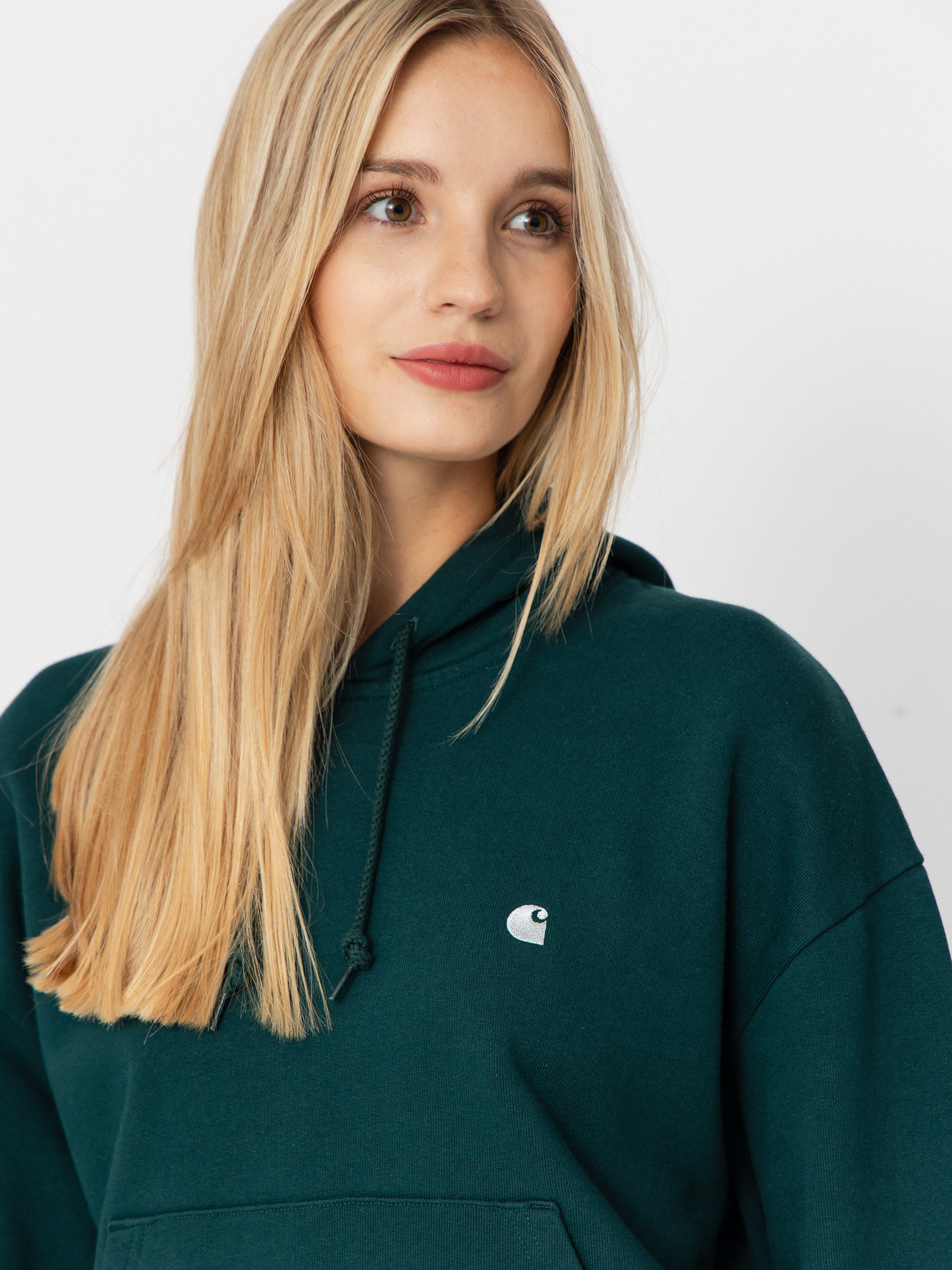 Carhartt WIP Casey HD Wmn Hoodie (dark fir/silver)