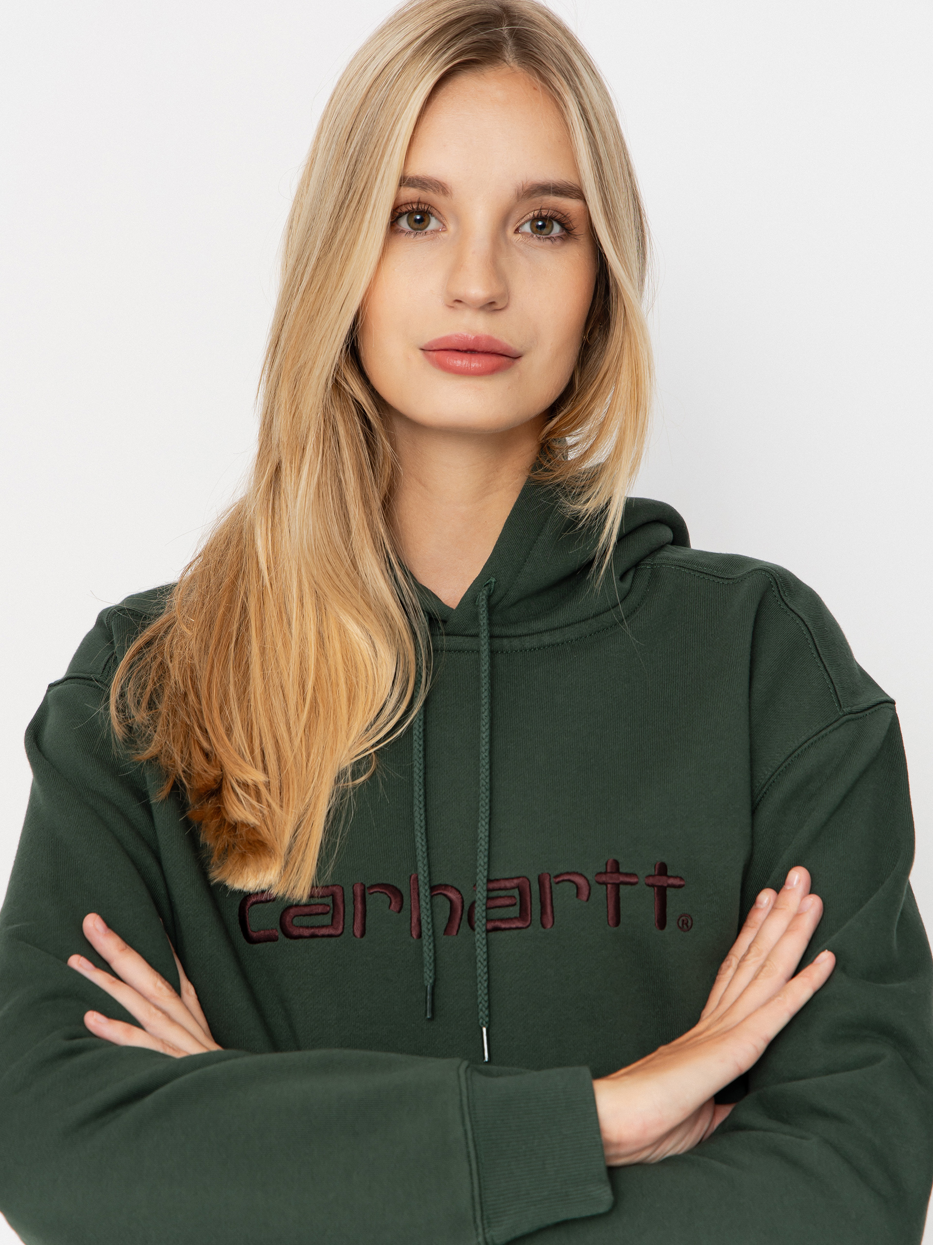Carhartt WIP Carhartt HD Wmn Hoodie (sycamore tree/rondo)