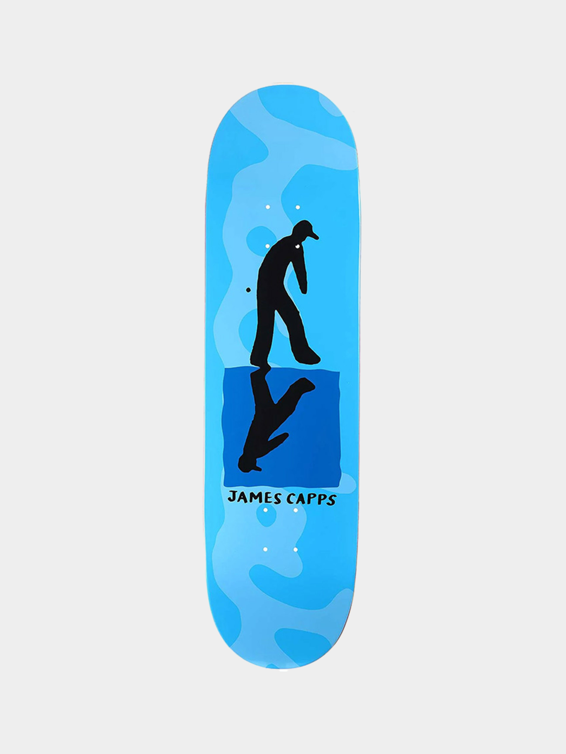 April Skateboards Deck Og Logo (white/gold)