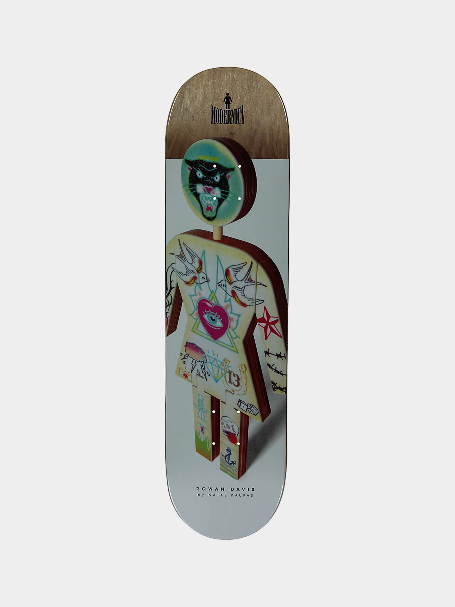 Girl Skateboard Deck Davis Modernica