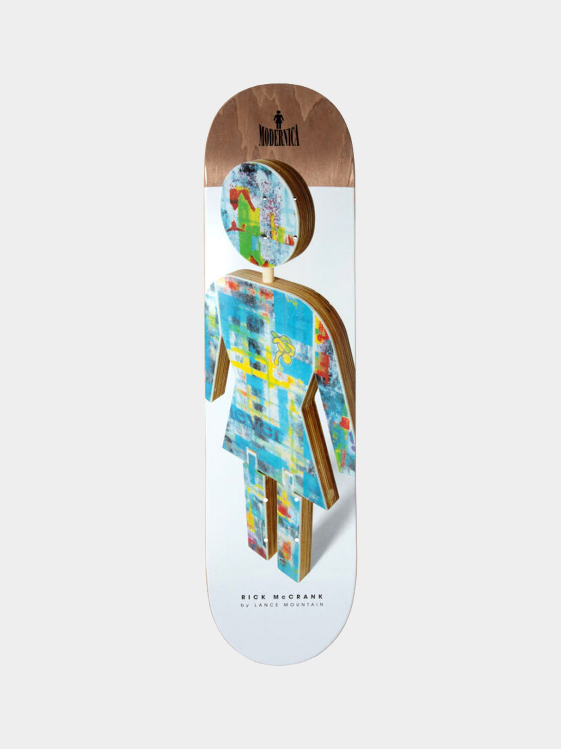 Girl Skateboard Deck Mccrank Modernica