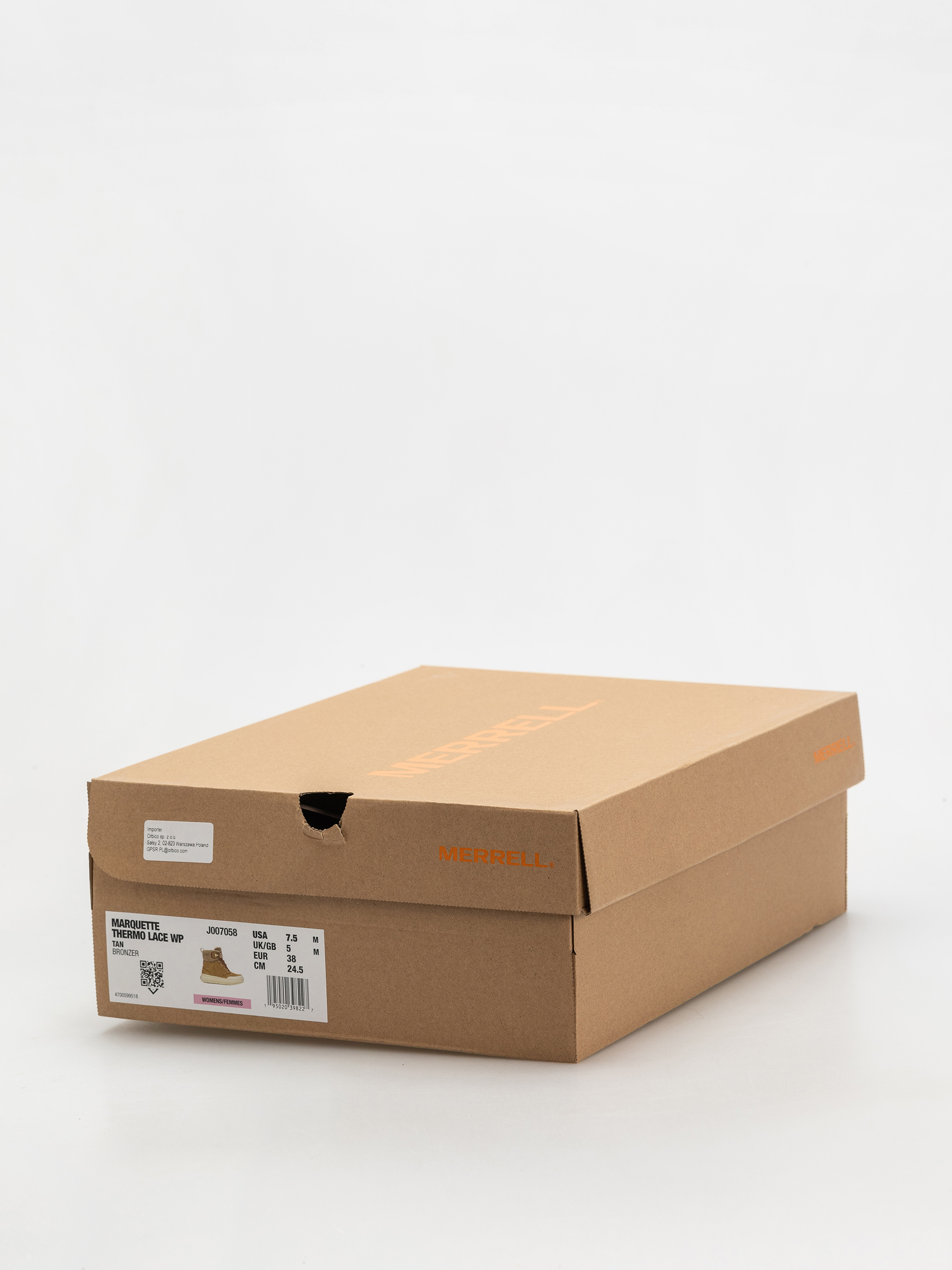 Merrell Marquette Thermo Lace Wp Wmn Shoes (tan)