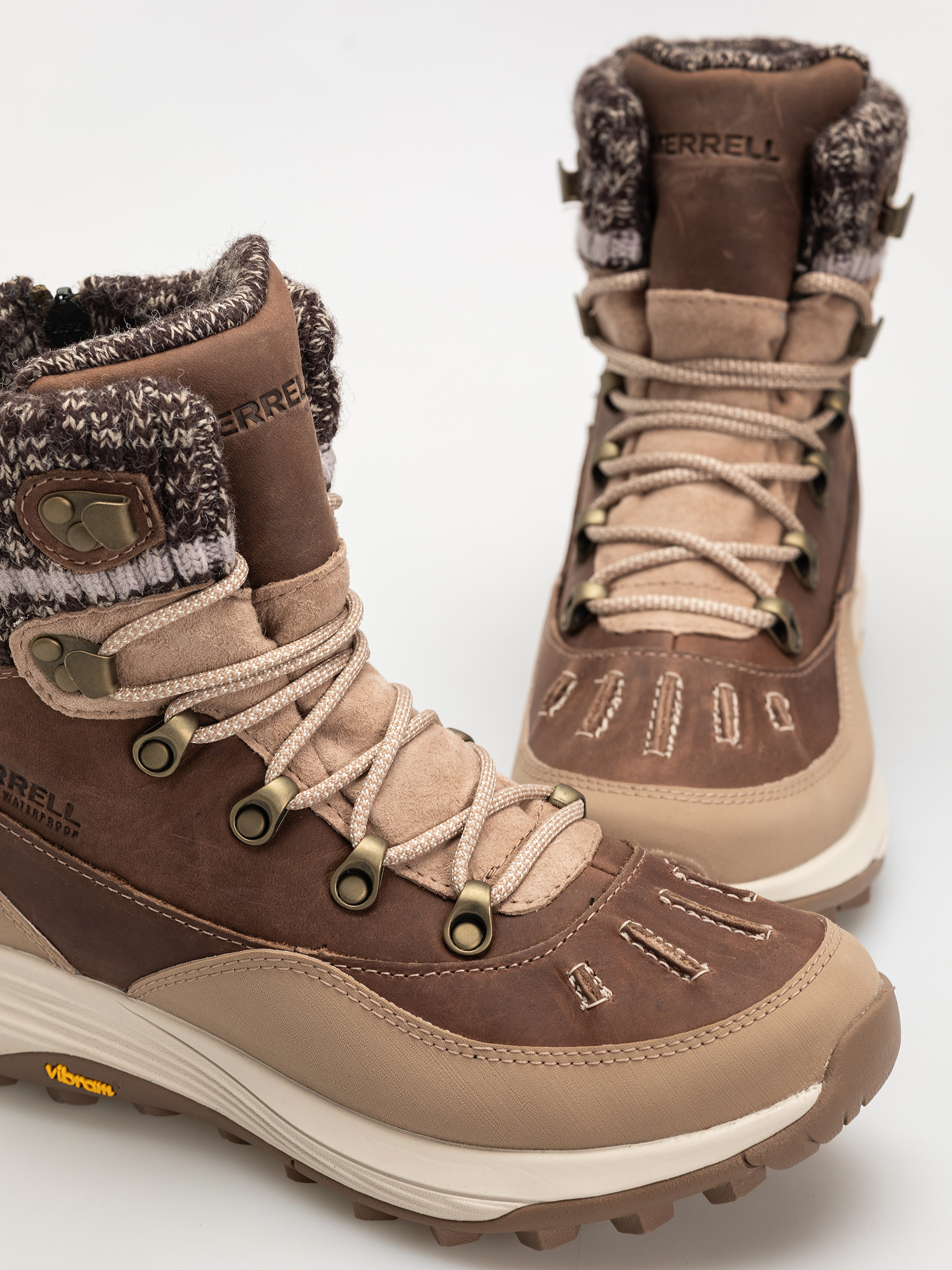 Merrell Siren 4 Thermo Mid Zip Wp Wmn Shoes - brown (hazel)