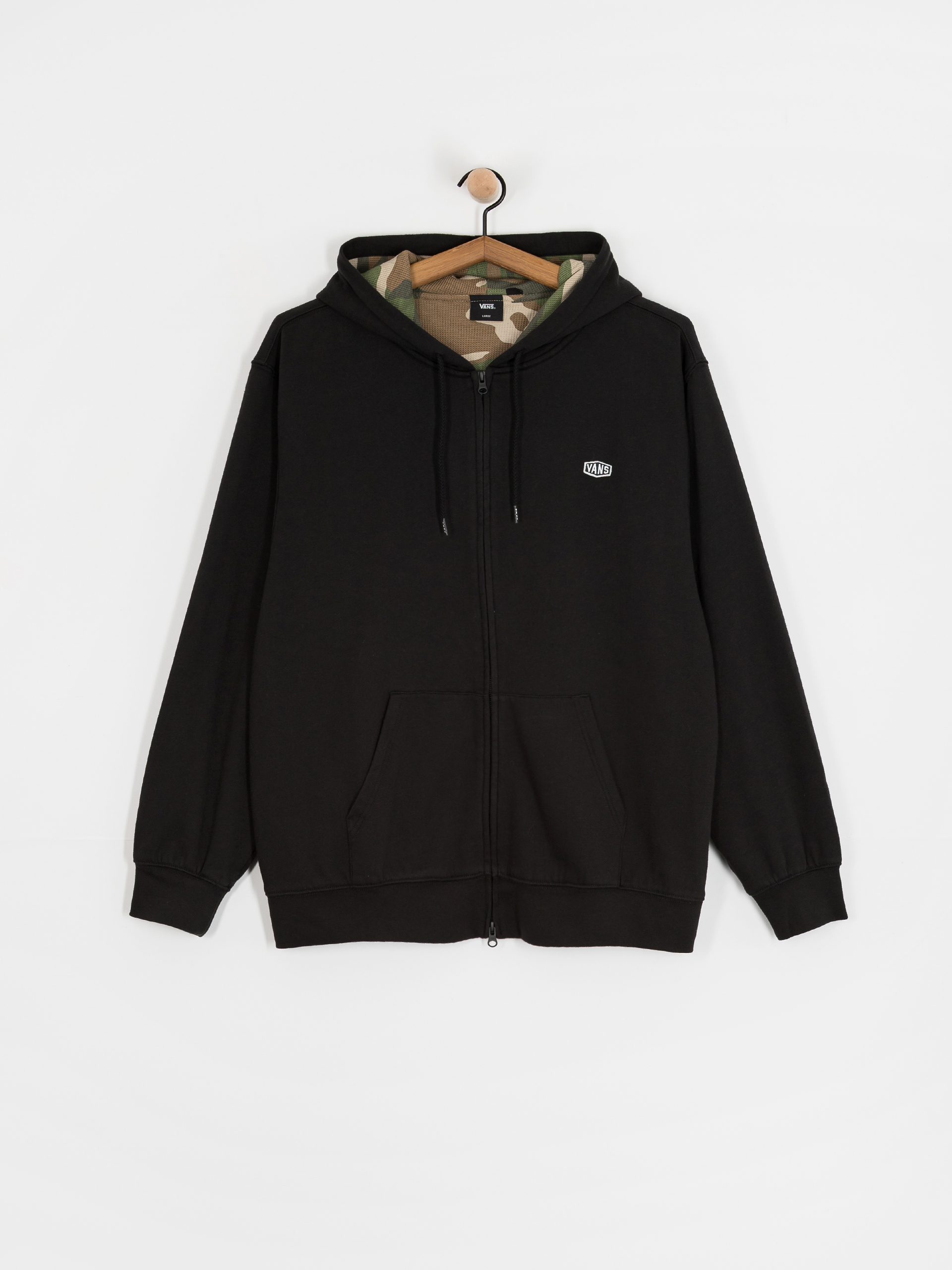 Vans Dover Thermal Lined Full Zip Hoodie (black)