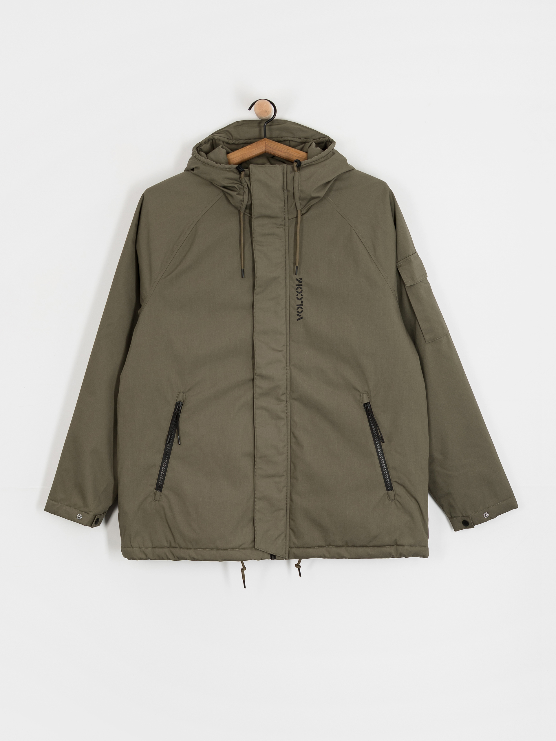 Volcom V.I. Rain Jacket - black (blk)