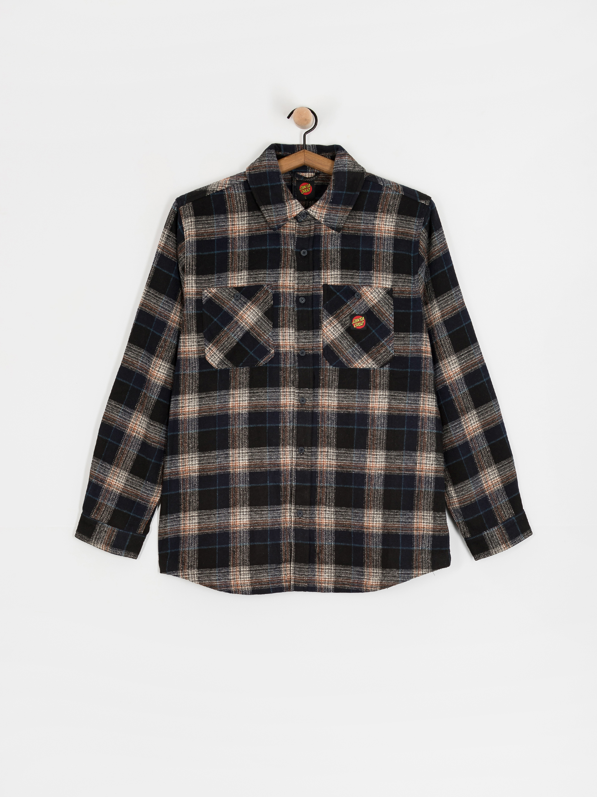 Santa Cruz Shirt Apex (navy check)