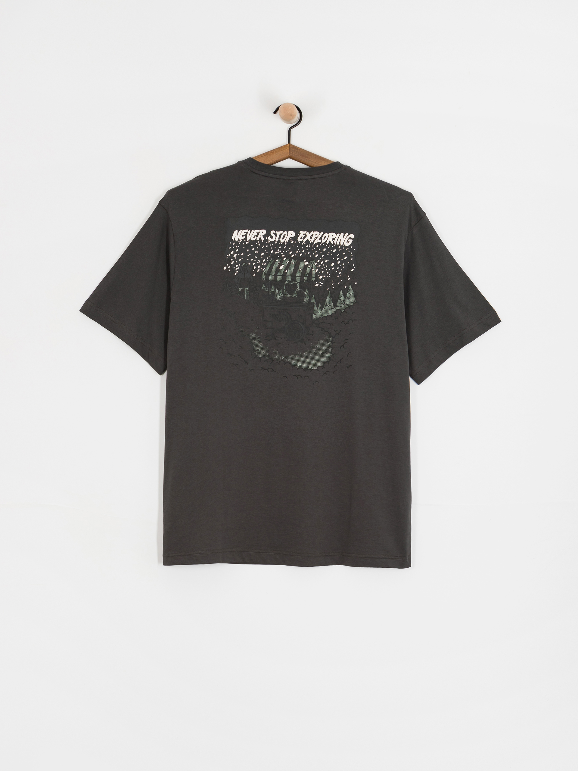 The North Face Powder Days Relaxed Graphic T-Shirt (asphalt grey)