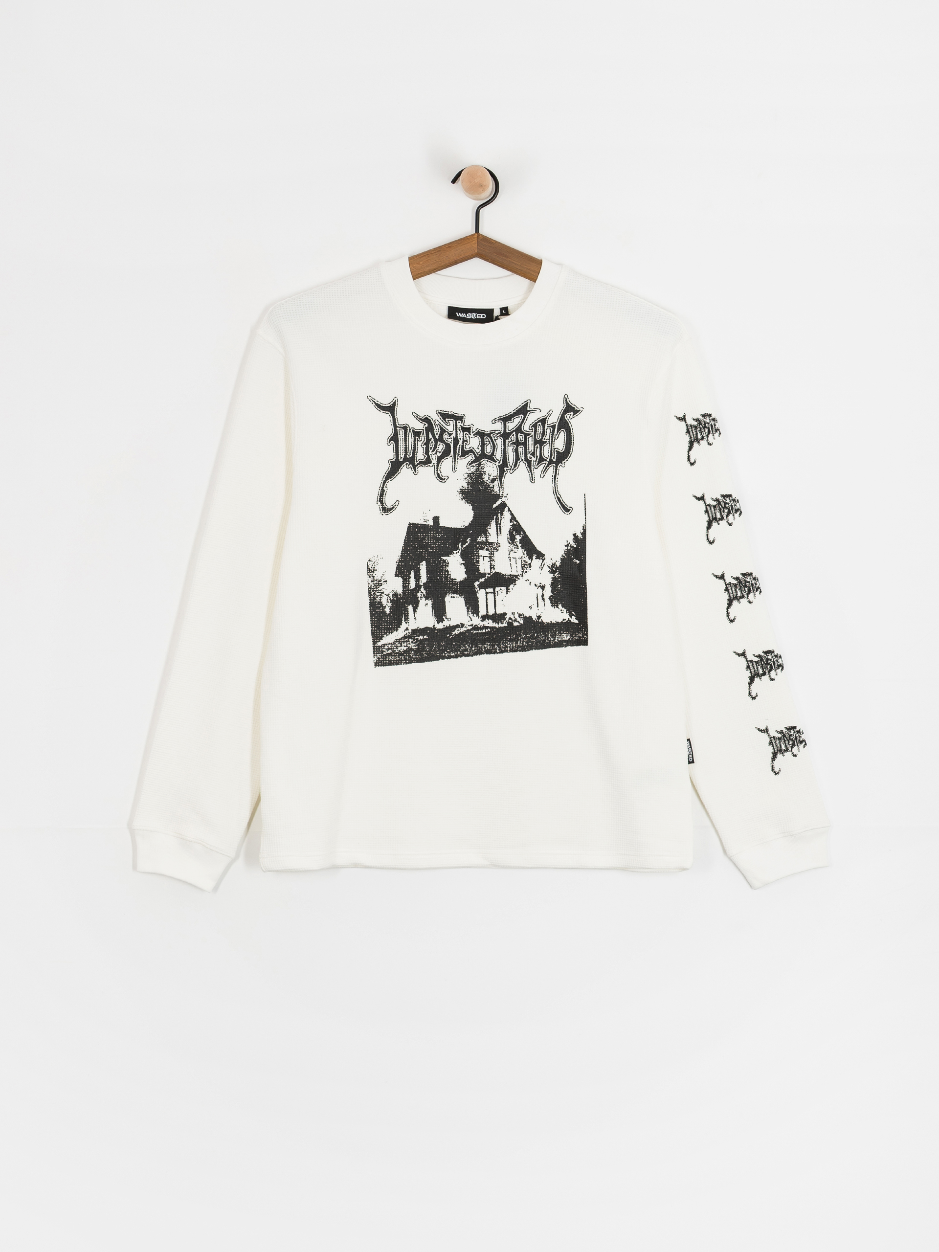Wasted Paris Longsleeve Ignited Thermal (white)