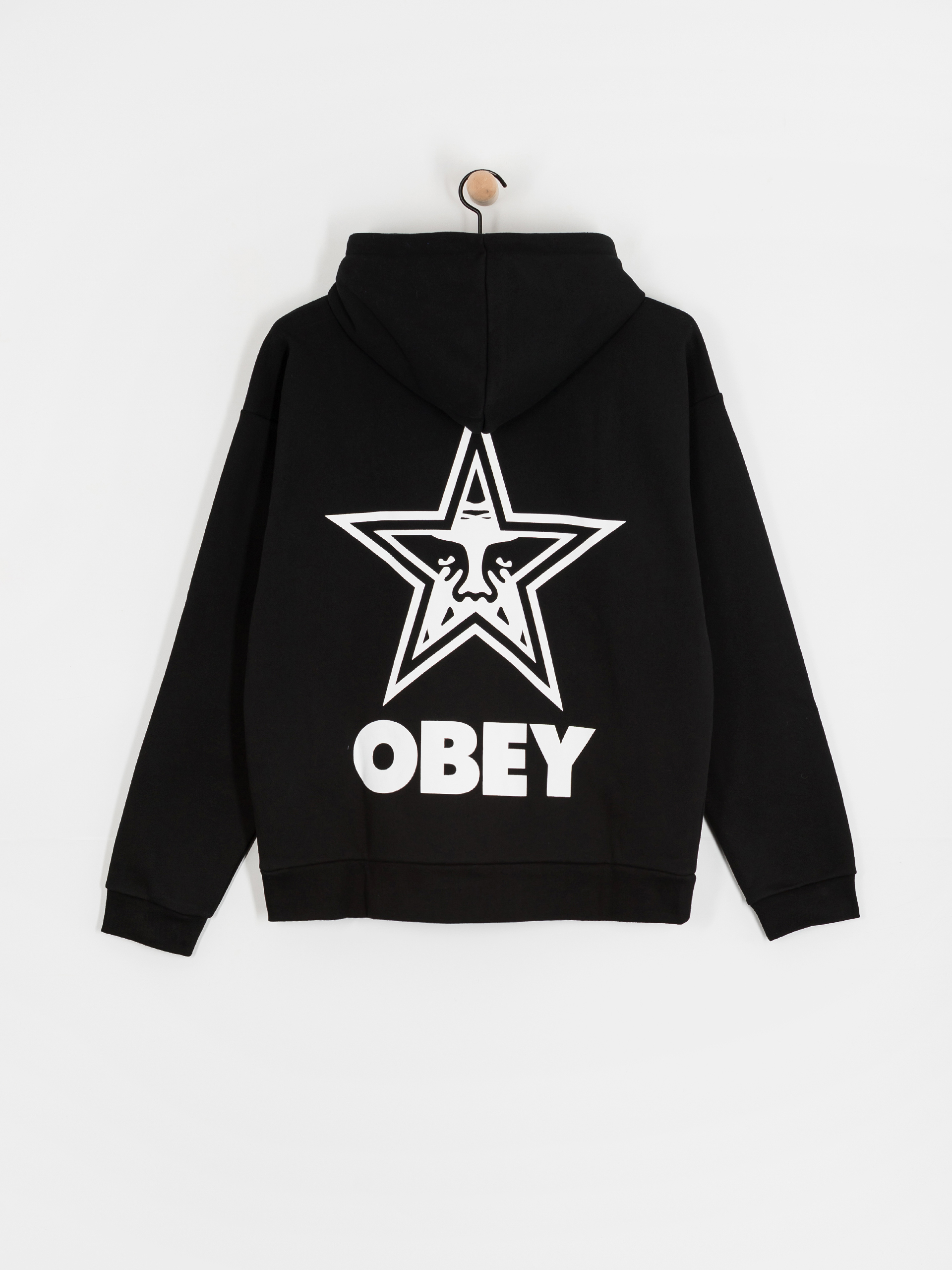 OBEY Hoodie Bold Star Extra Heavy HD (black)