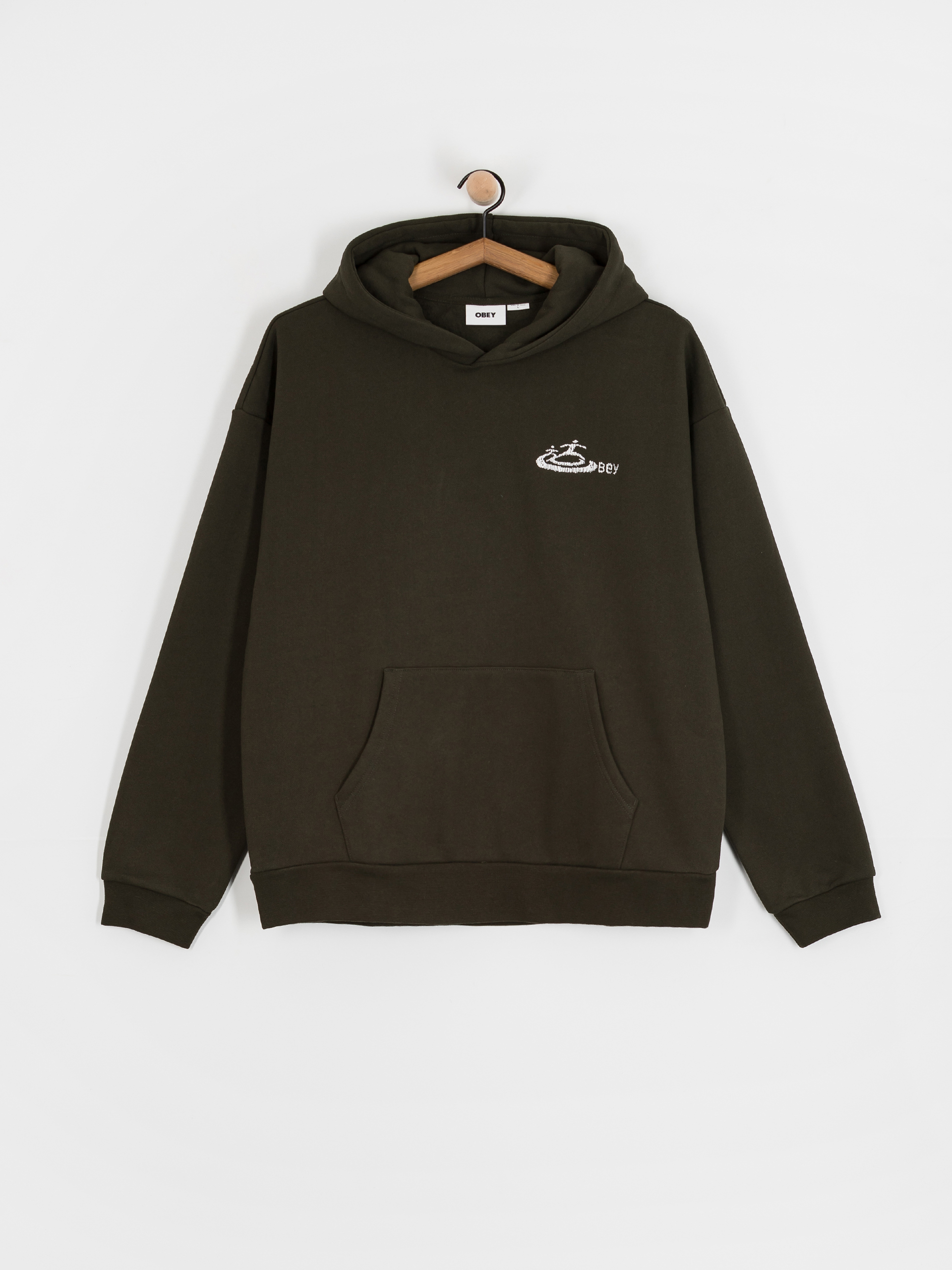 OBEY Hoodie Corp Extra Heavy HD (rosin)