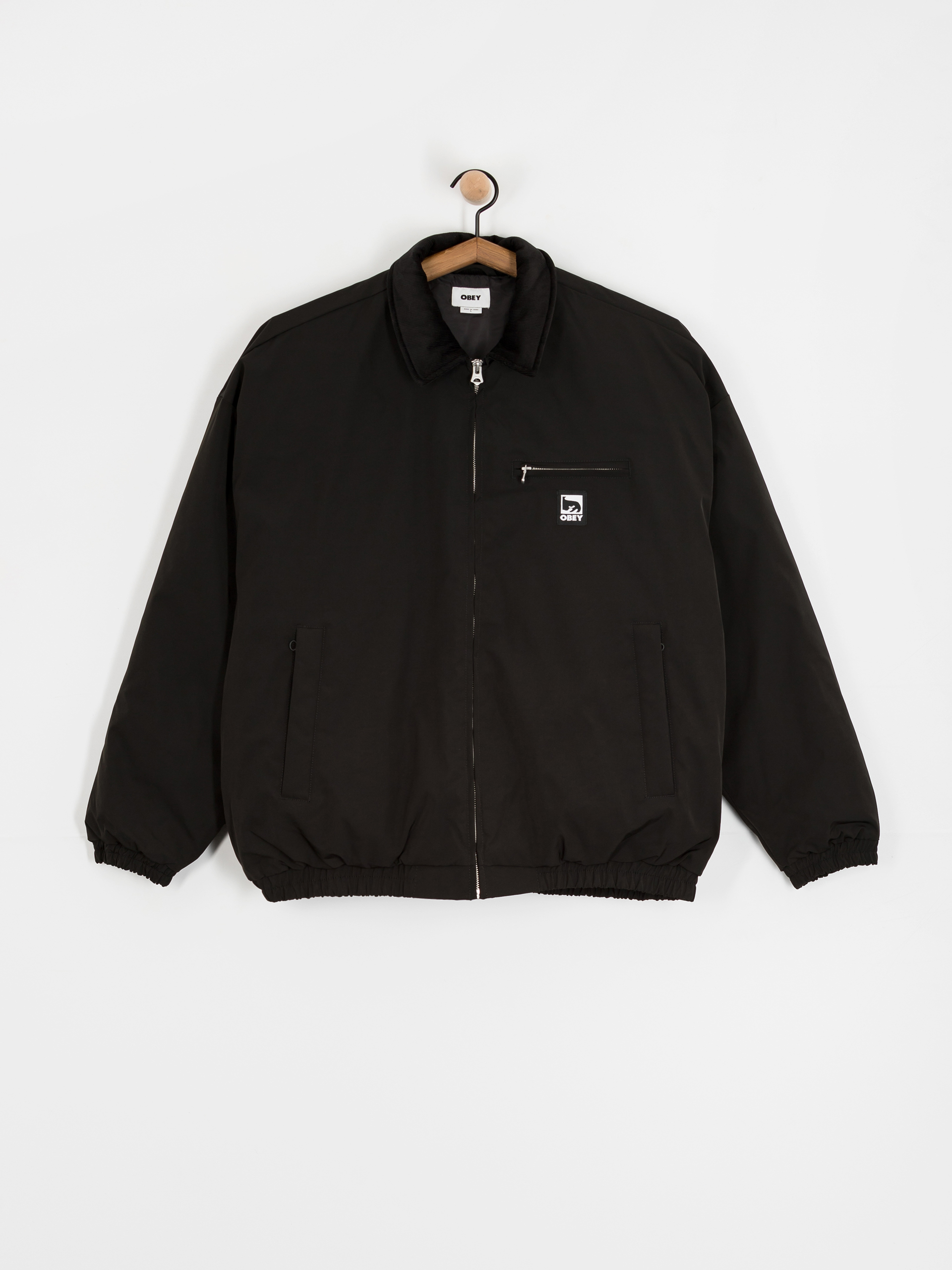 ジャケット・アウター OBEY SOTOJACKET CLINK｜OBEY SOTO DIVISION JACKET (BLACK)｜東京・吉祥寺