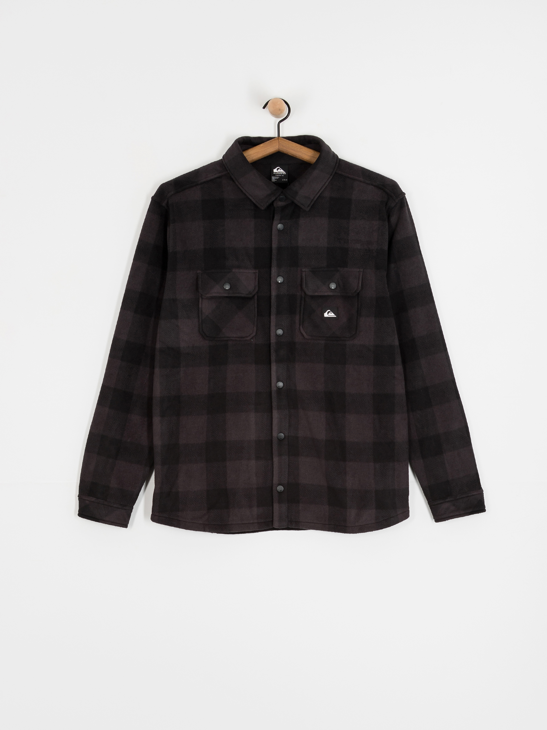 Quiksilver Hemd Bering Strait Check (black northsea plaid)
